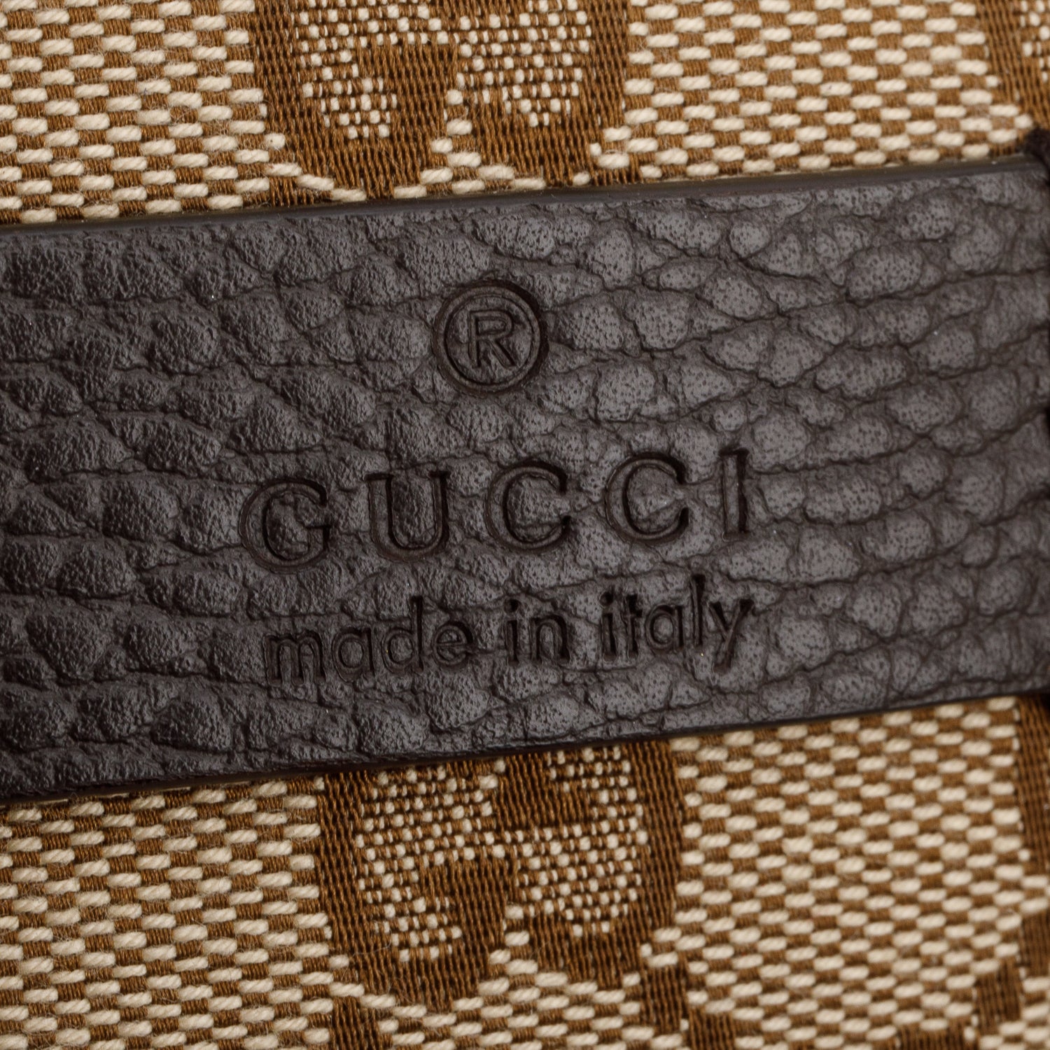 Gucci Monogram Dollar Calfskin Boston Duffle Bag w/ Strap