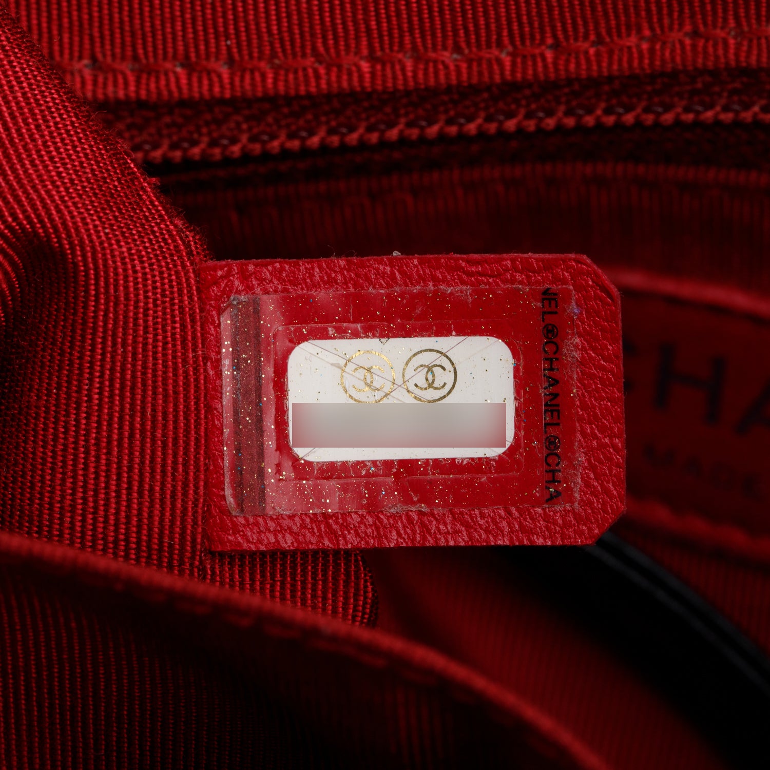 Chanel Blue & Black Aged Calfskin Leather Medium Gabrielle Hobo w/ Authenticity Card