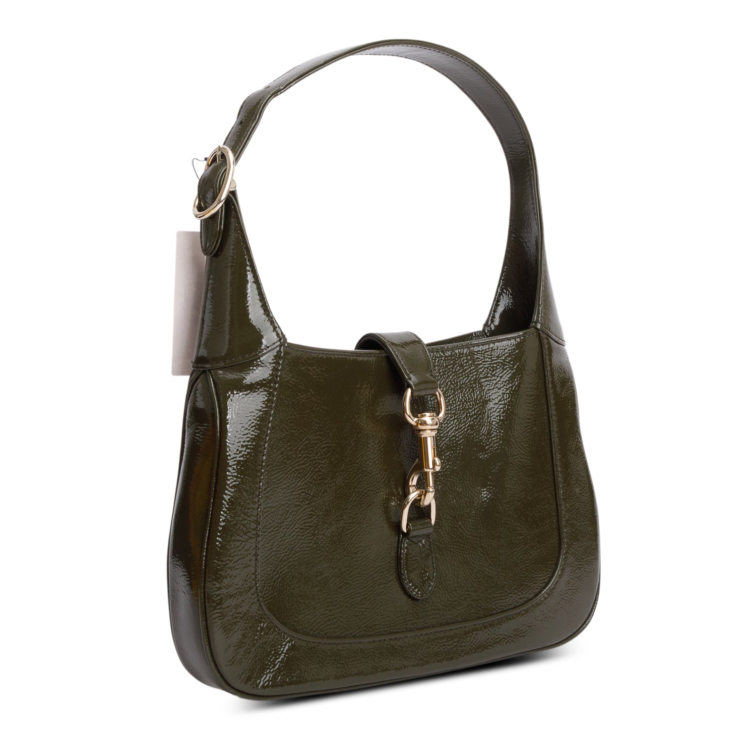 Gucci Green Skipper Calf Small Jackie 1961 Hobo w/ Box