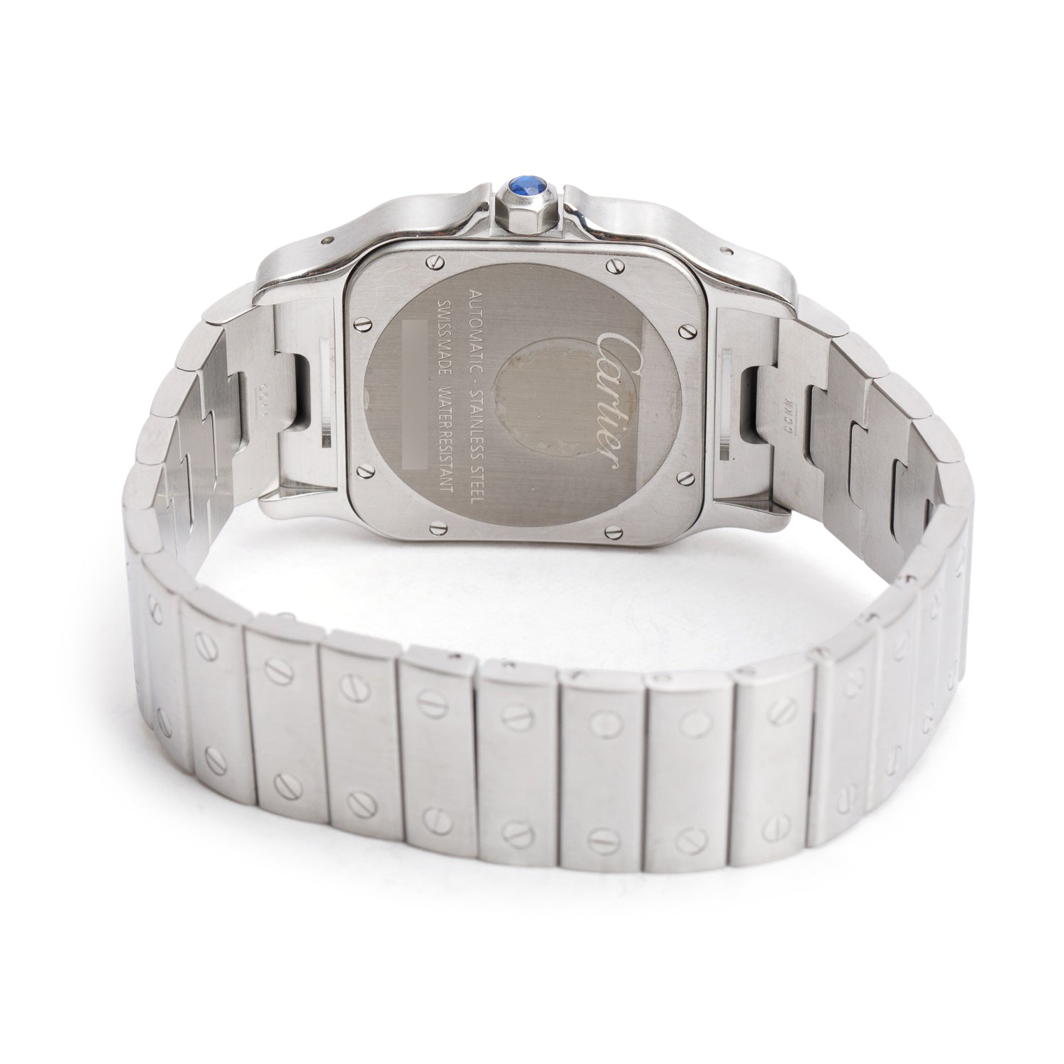 Cartier Stainless Steel Santos Galbee XL Automatic Watch 2823