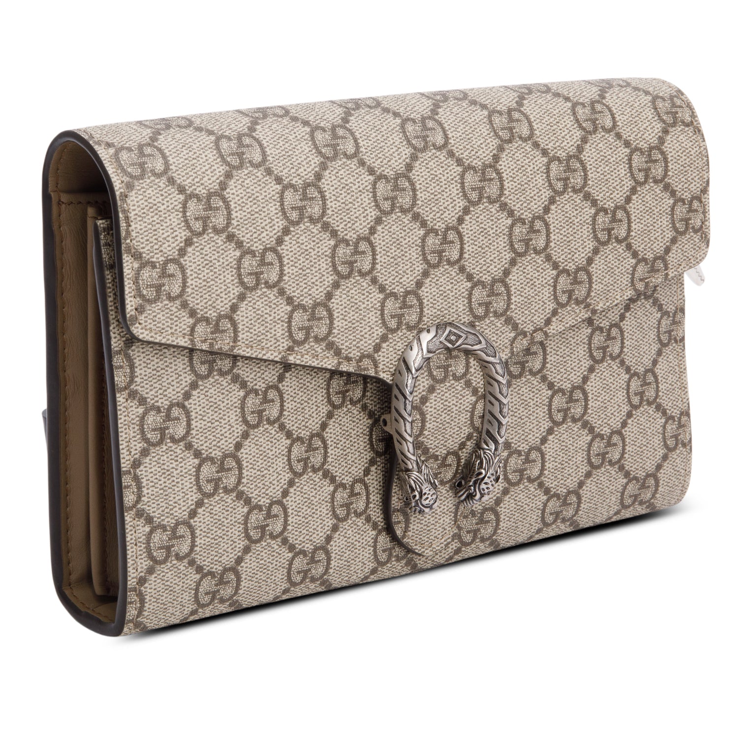 Gucci Dionysus GG Supreme Wallet on Chain w/ Box