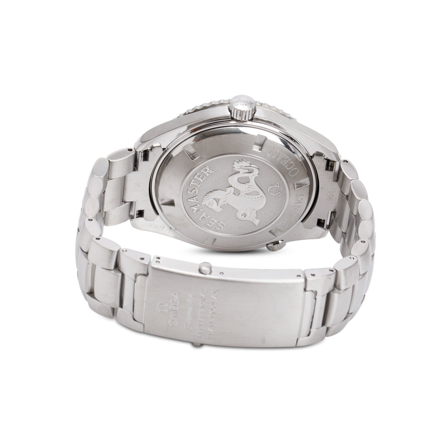 Omega Stainless Steel Seamaster Planet Ocean 600M Co-Axial Chronometer 45 MM Automatic Watch
