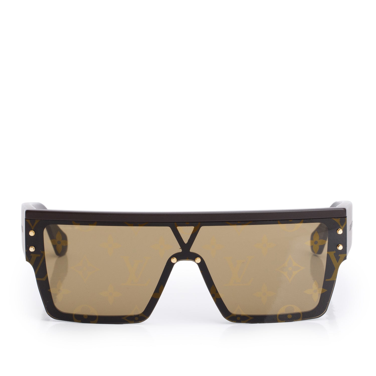 Louis Vuitton 2022 Brown Acetate LV Waimea Sunglasses w/ Box & Case