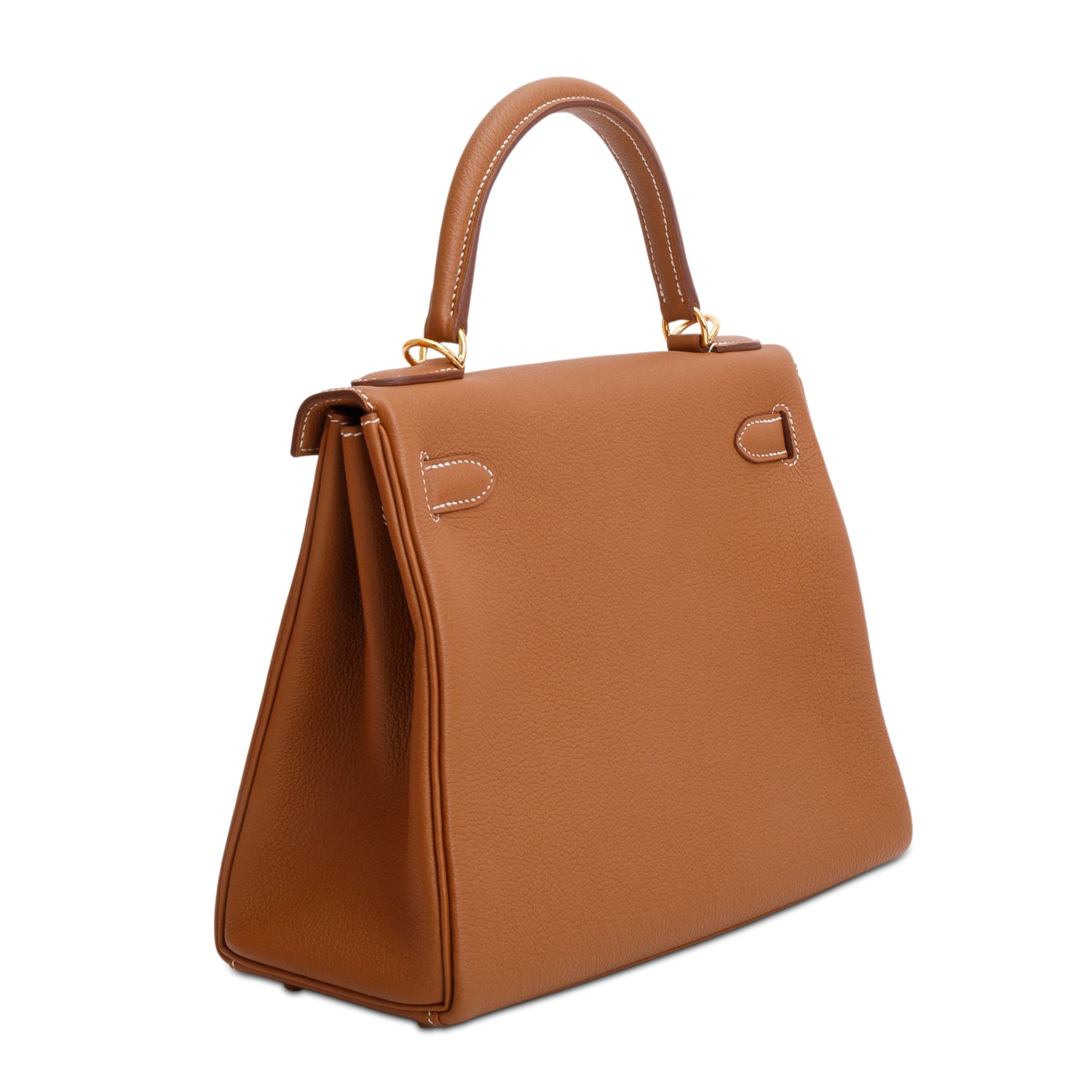 Hermes 2025 Gold Togo Kelly II Retourne 28 w/ Box & Strap