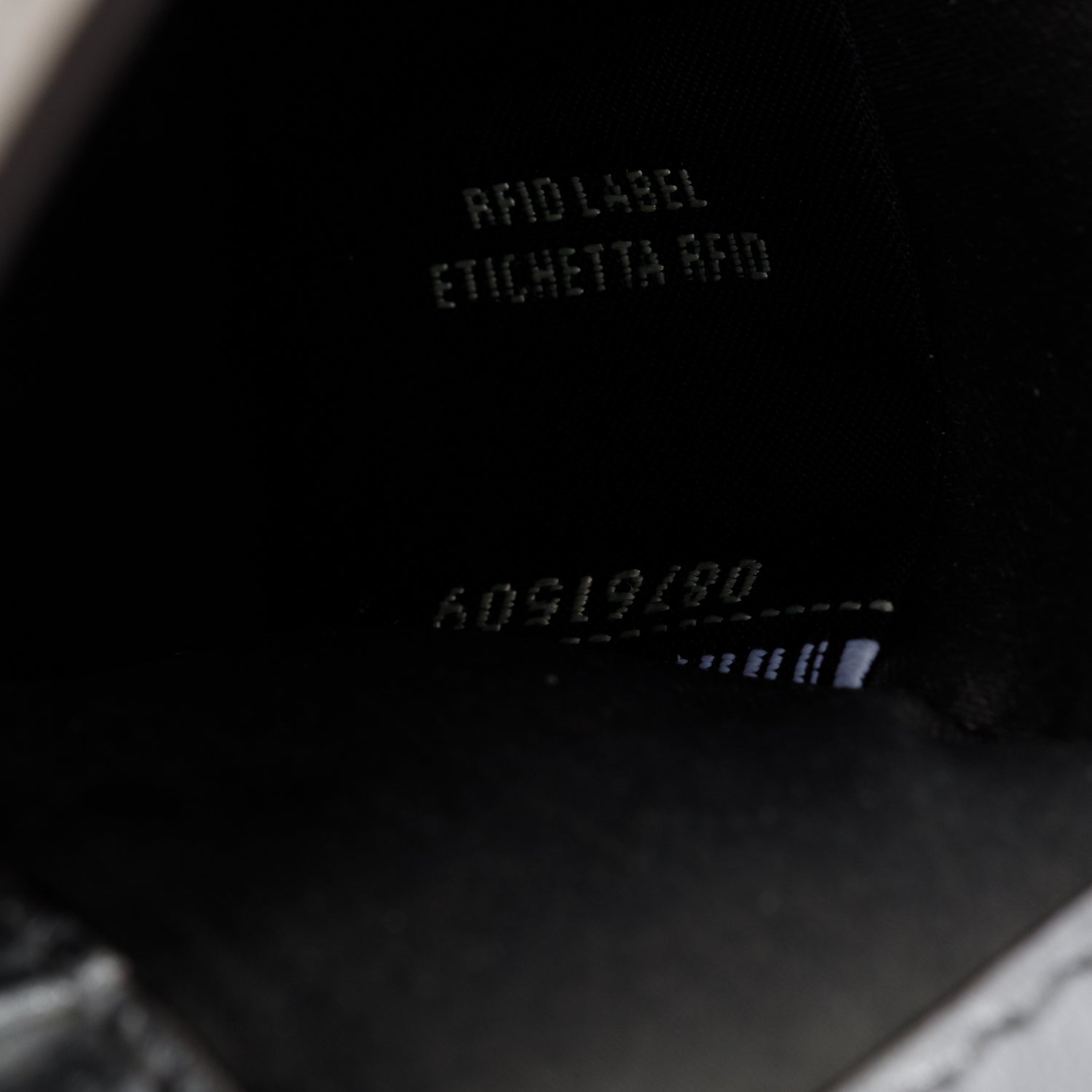 Fendi 2024 Silver FF Suede Crystal Mini Be Baguette Chain Crossbody w/ Straps & Box