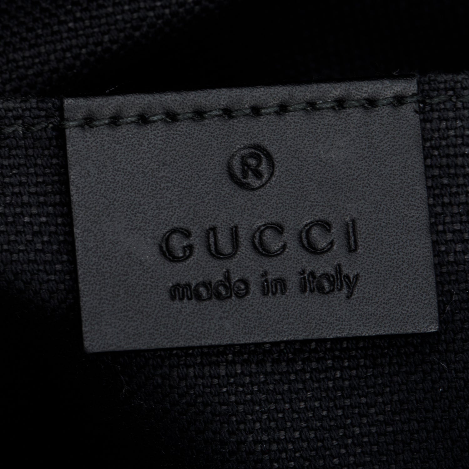Gucci Black GG Supreme Small Messenger Bag