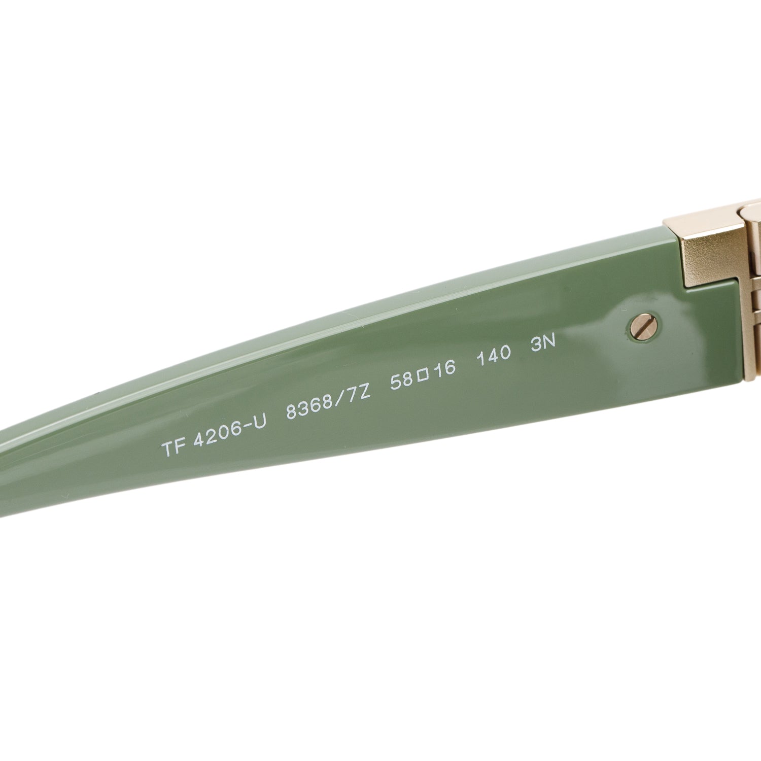 Tiffany & Co. TF 4206 Green Acetate T Oversize Square Sunglasses w/ Box & Case