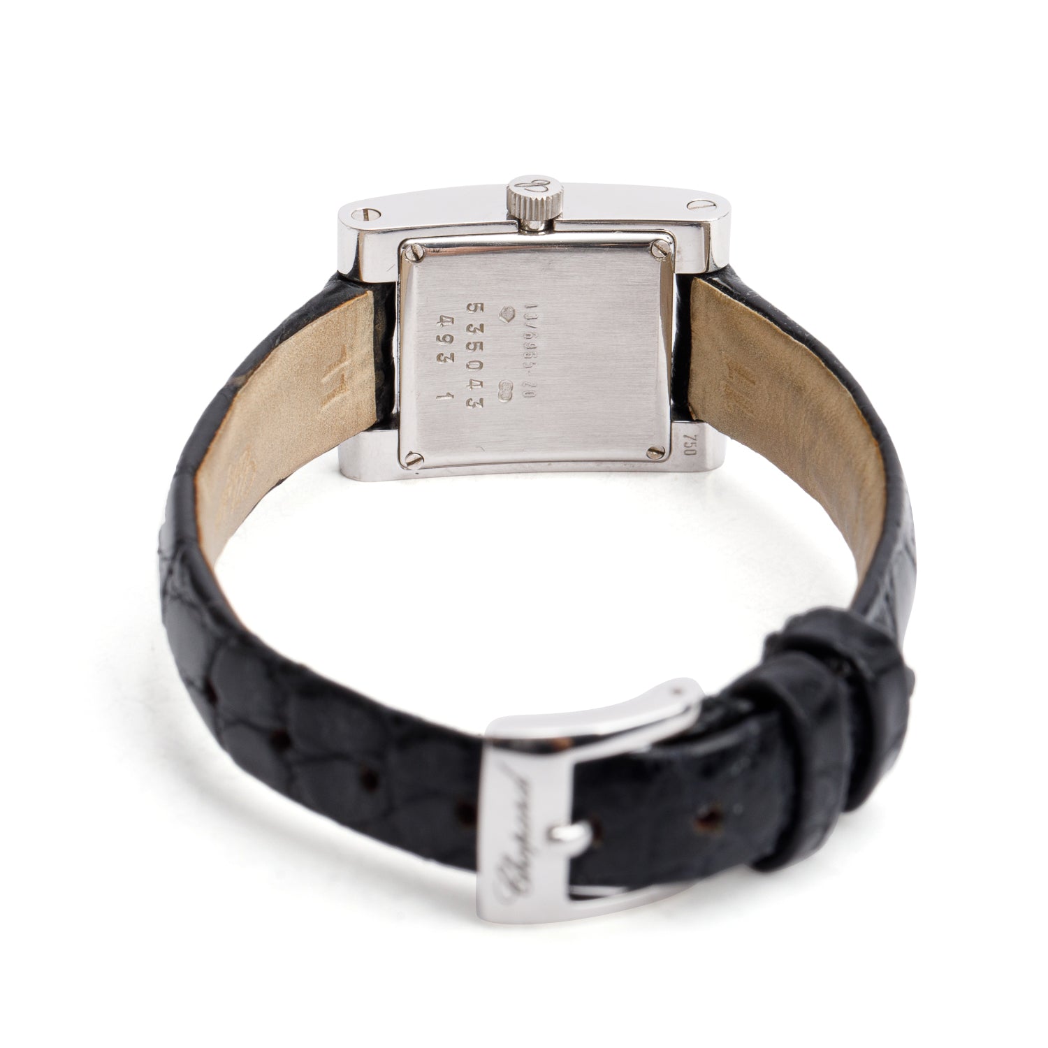 Chopard 18k White Gold Diamond Your Hour Watch w/ Box