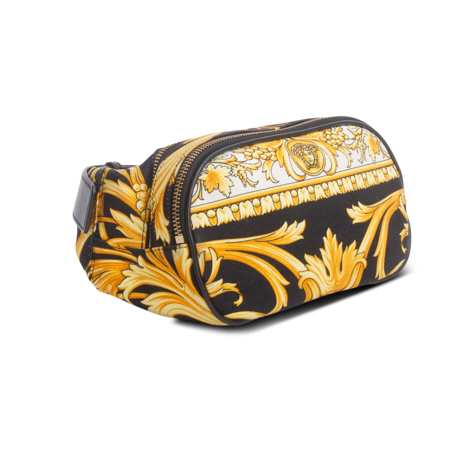 Versace Yellow Barocco Printed Belt Bag