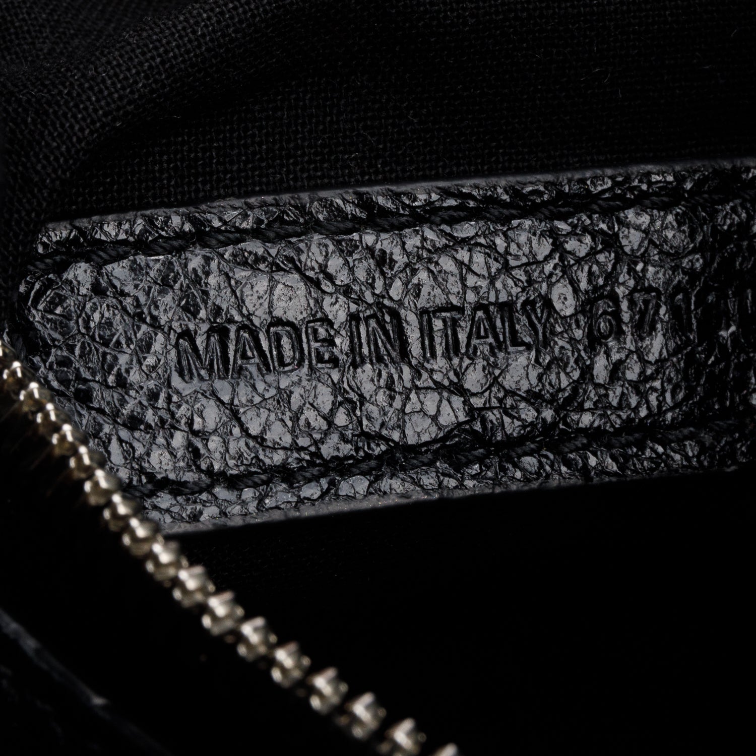 Balenciaga Black Arena Calfskin Leather Le Cagole XS Chain Shoulder Bag