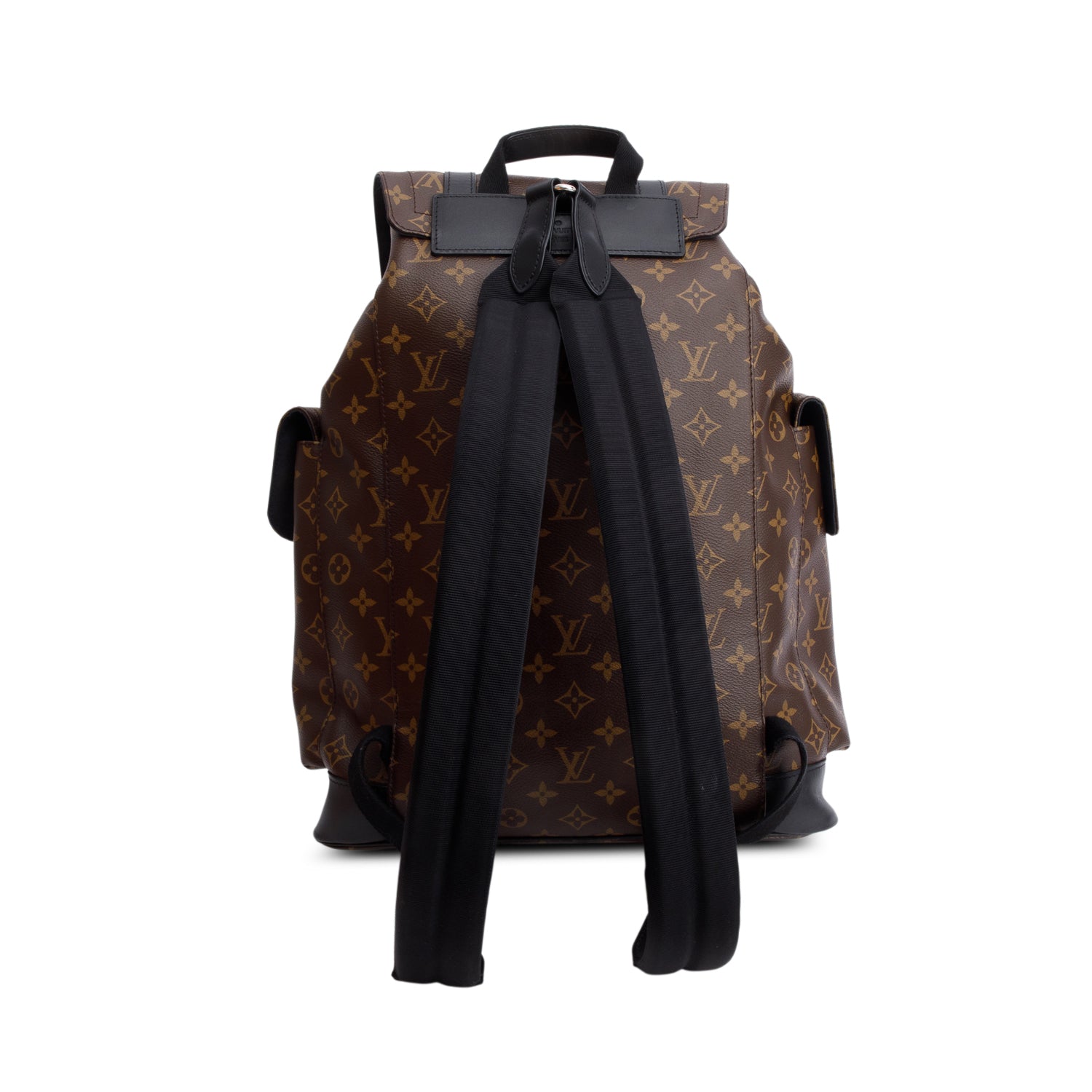 Louis Vuitton Monogram Macassar Christopher PM Backpack w/ Box