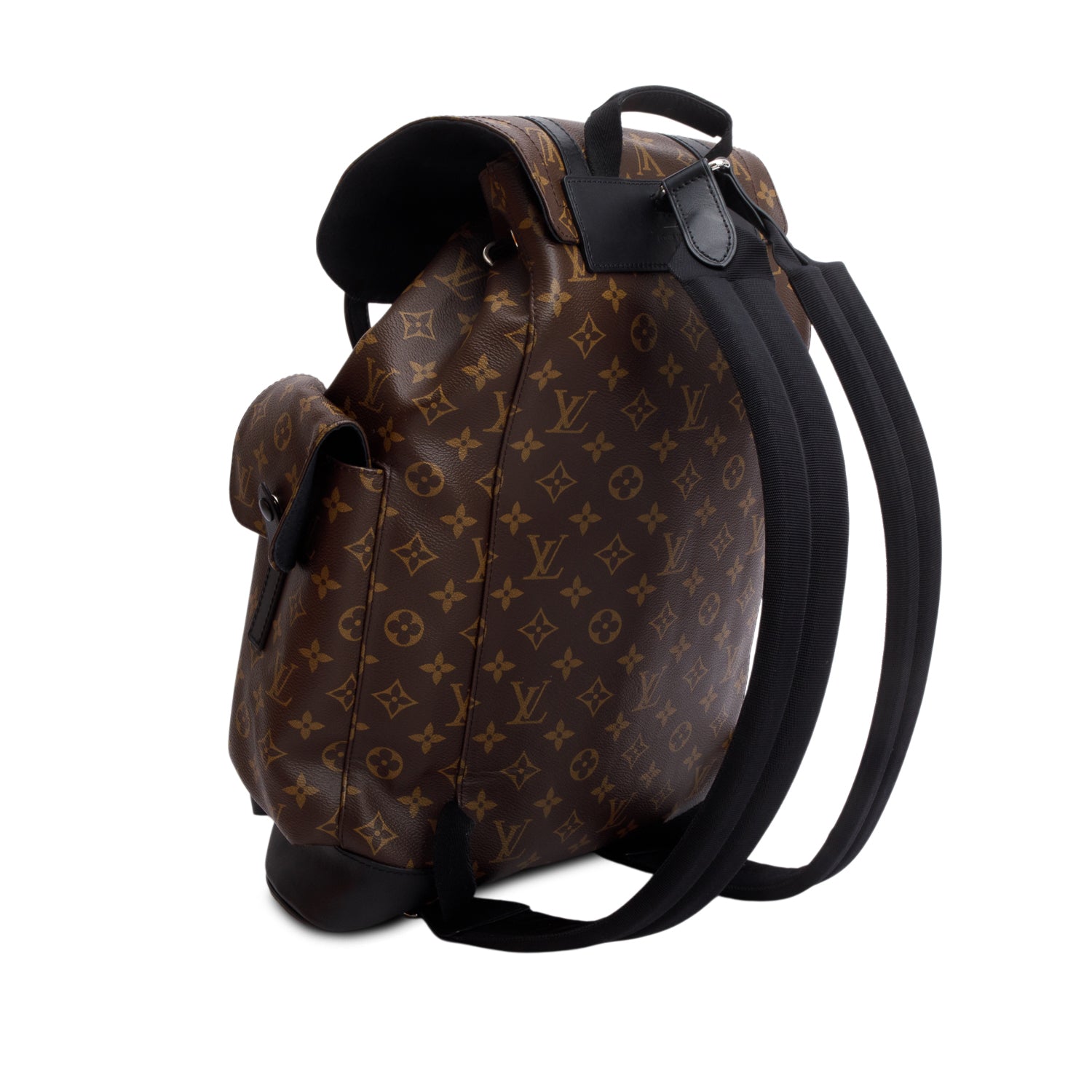Louis Vuitton Monogram Macassar Christopher PM Backpack w/ Box
