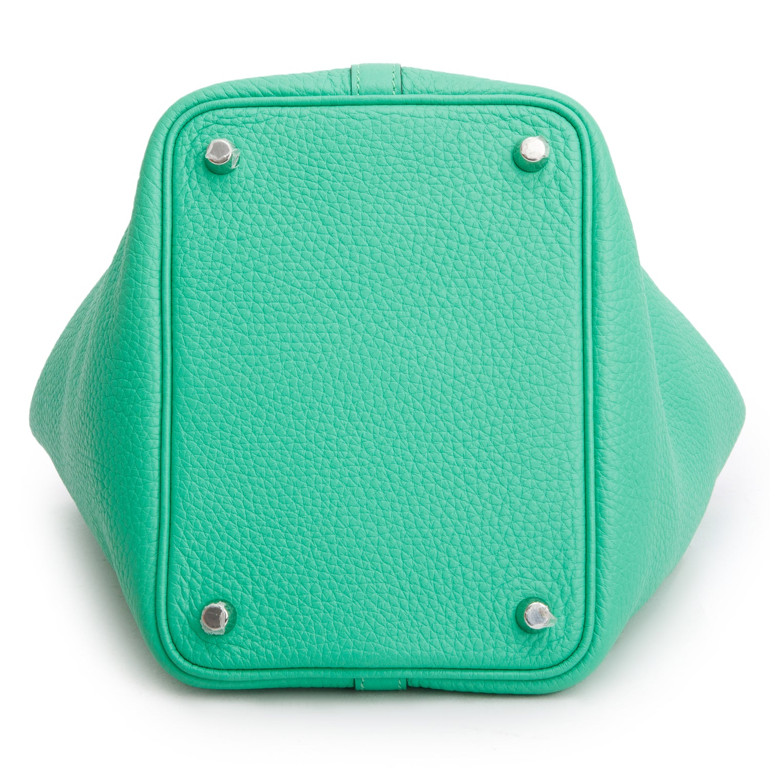 Hermes 2022 Vert Comics Taurillon Clemence Picotin Lock 18 w/ Box