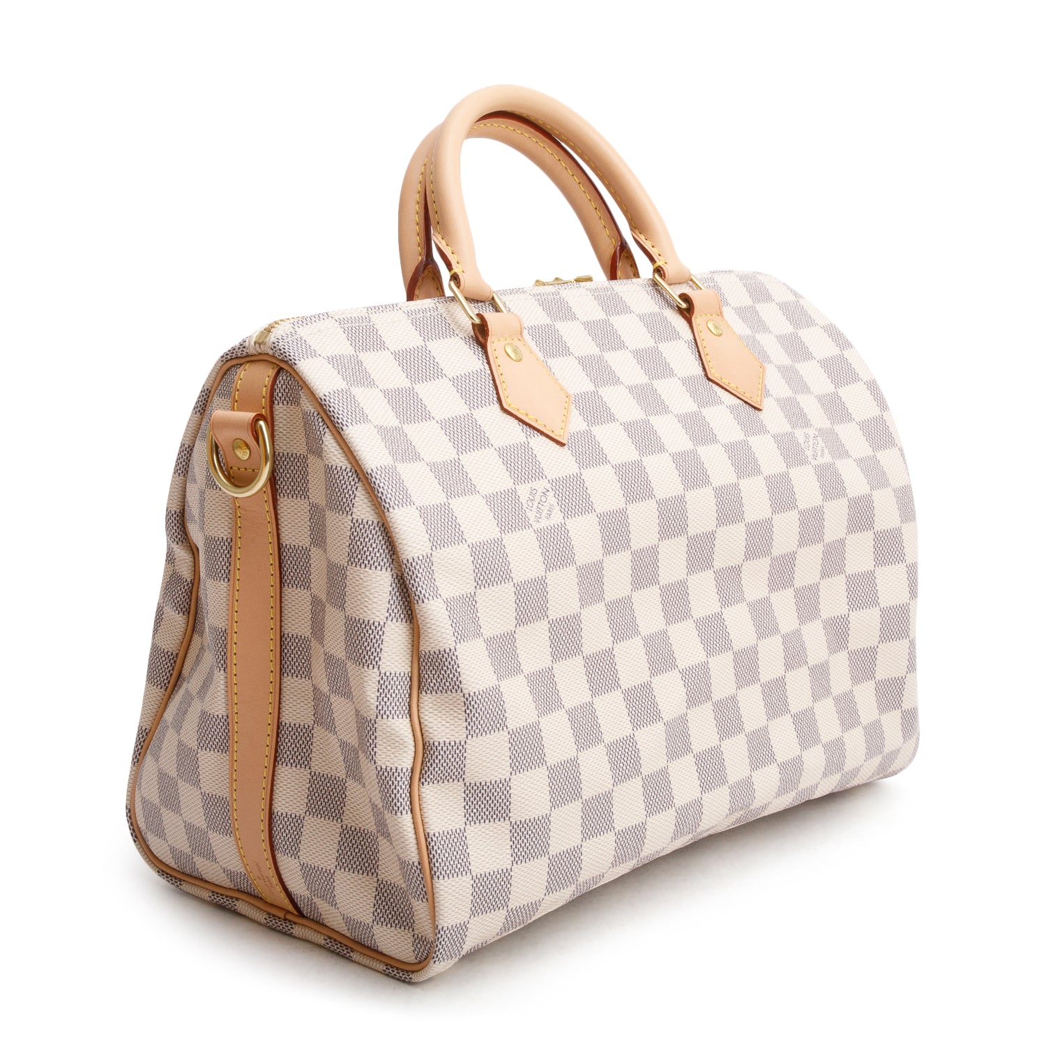 Louis Vuitton Damier Azur Speedy Bandouliere 30 w/ Box & Strap