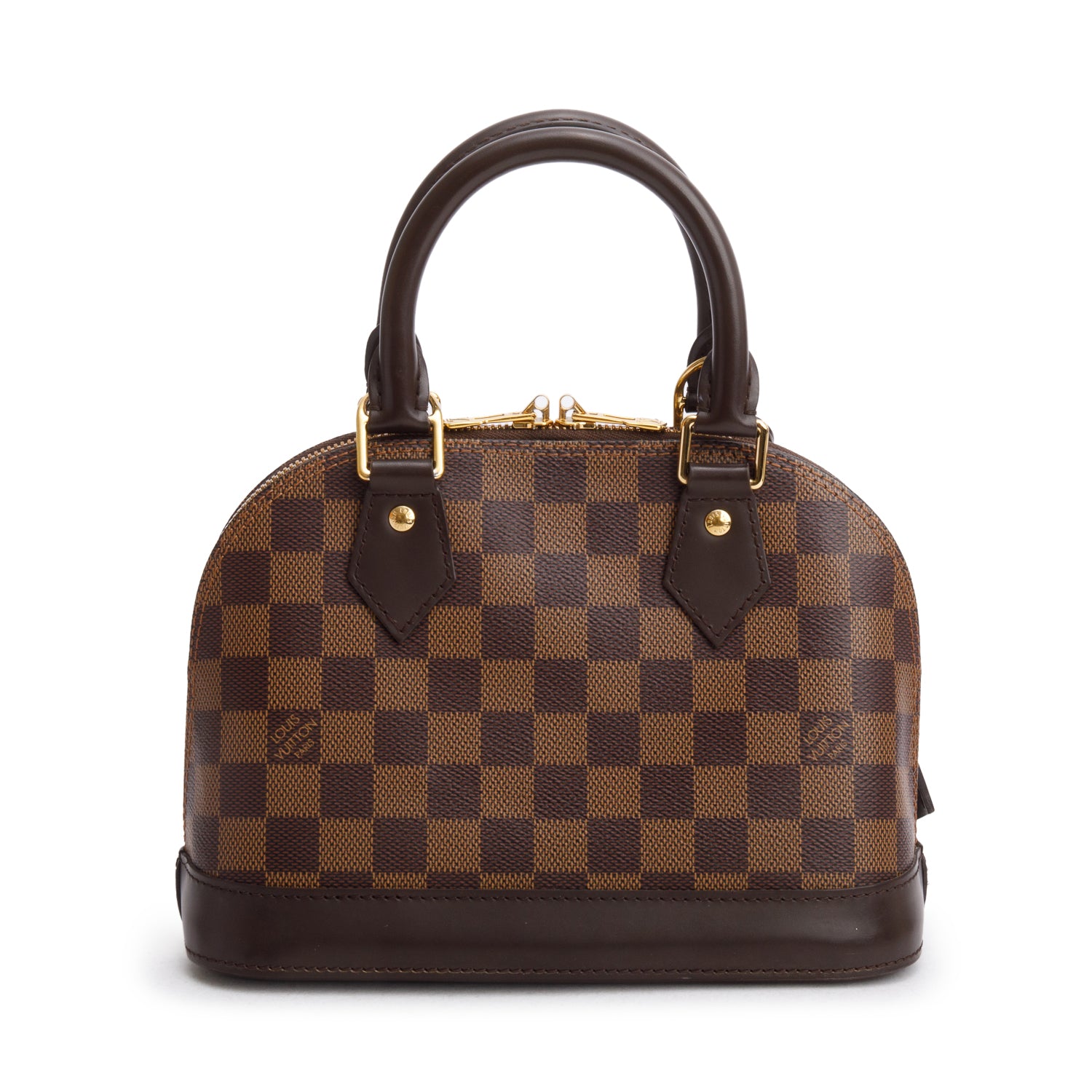 Louis Vuitton Damier Ebene Alma BB w/ Box & Strap