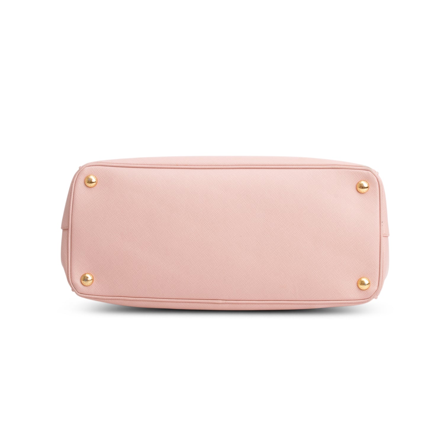 Prada Pink Saffiano Lux Medium Double Zip Galleria Tote w/ Authenticity Card & Strap