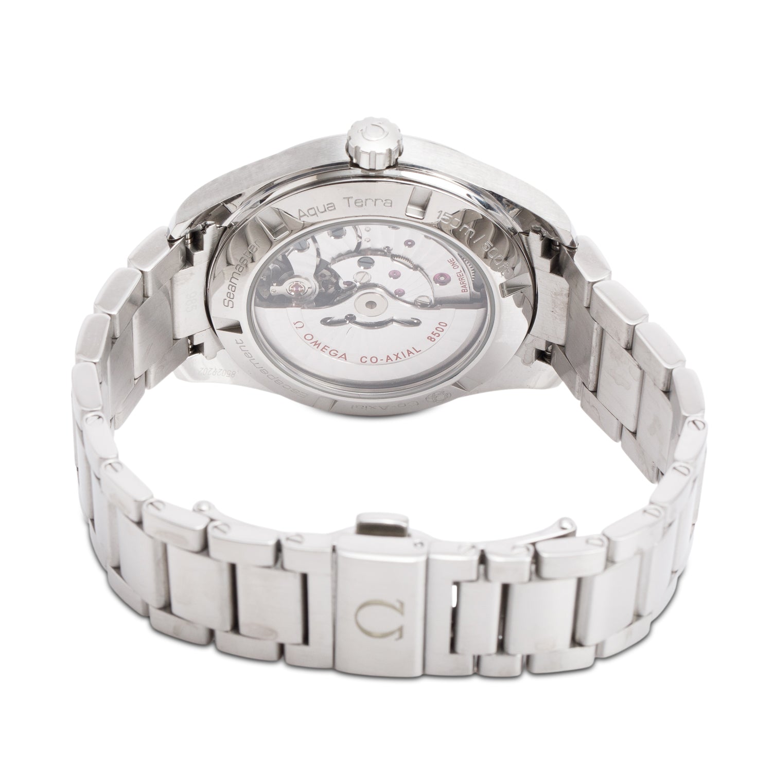 Omega Stainless Steel Seamaster Aqua Terra 150M 41.5 MM Automatic Watch Grey Dial w/ Box & Papers