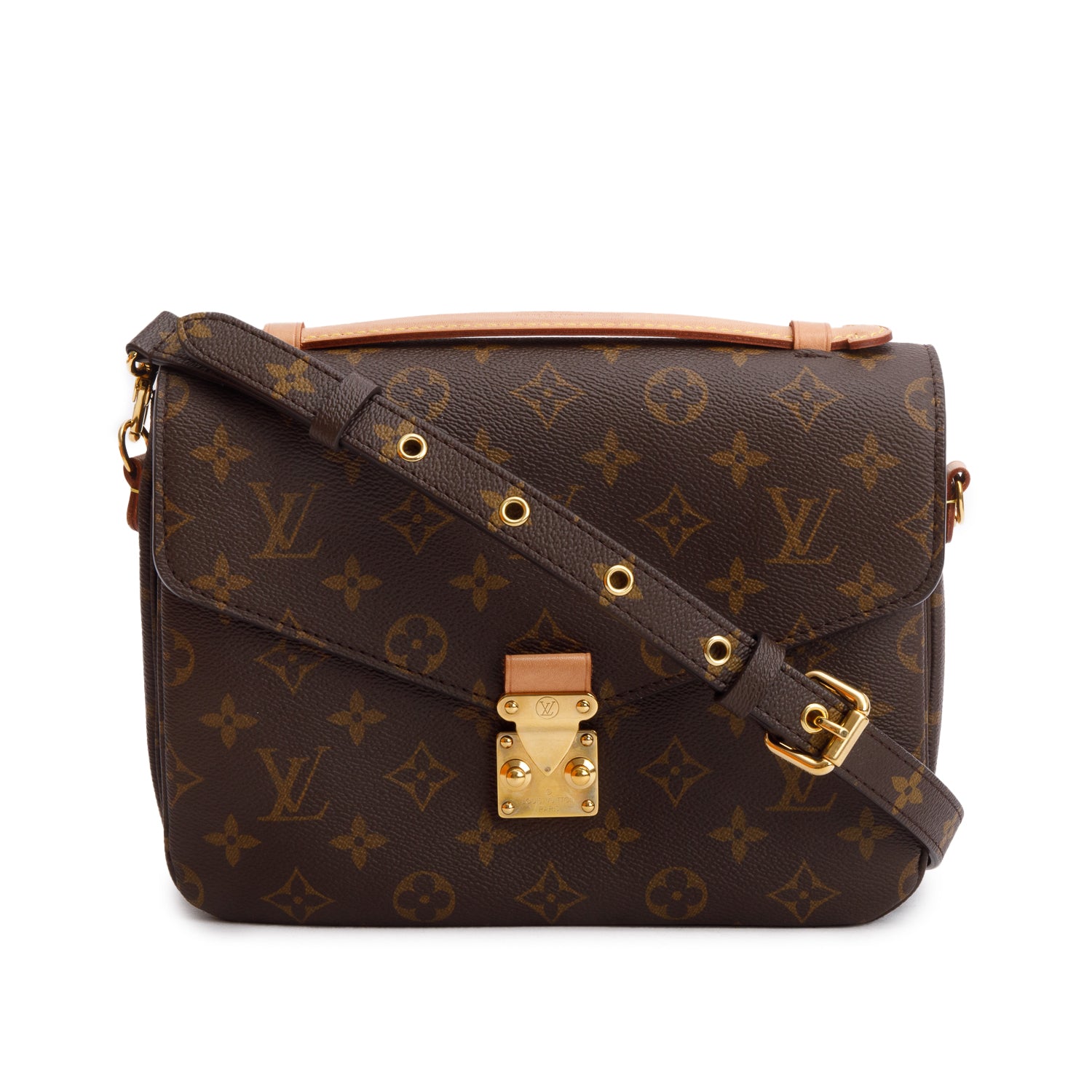 Louis Vuitton 2020 Monogram Pochette Metis w/ Strap, Box & Receipt