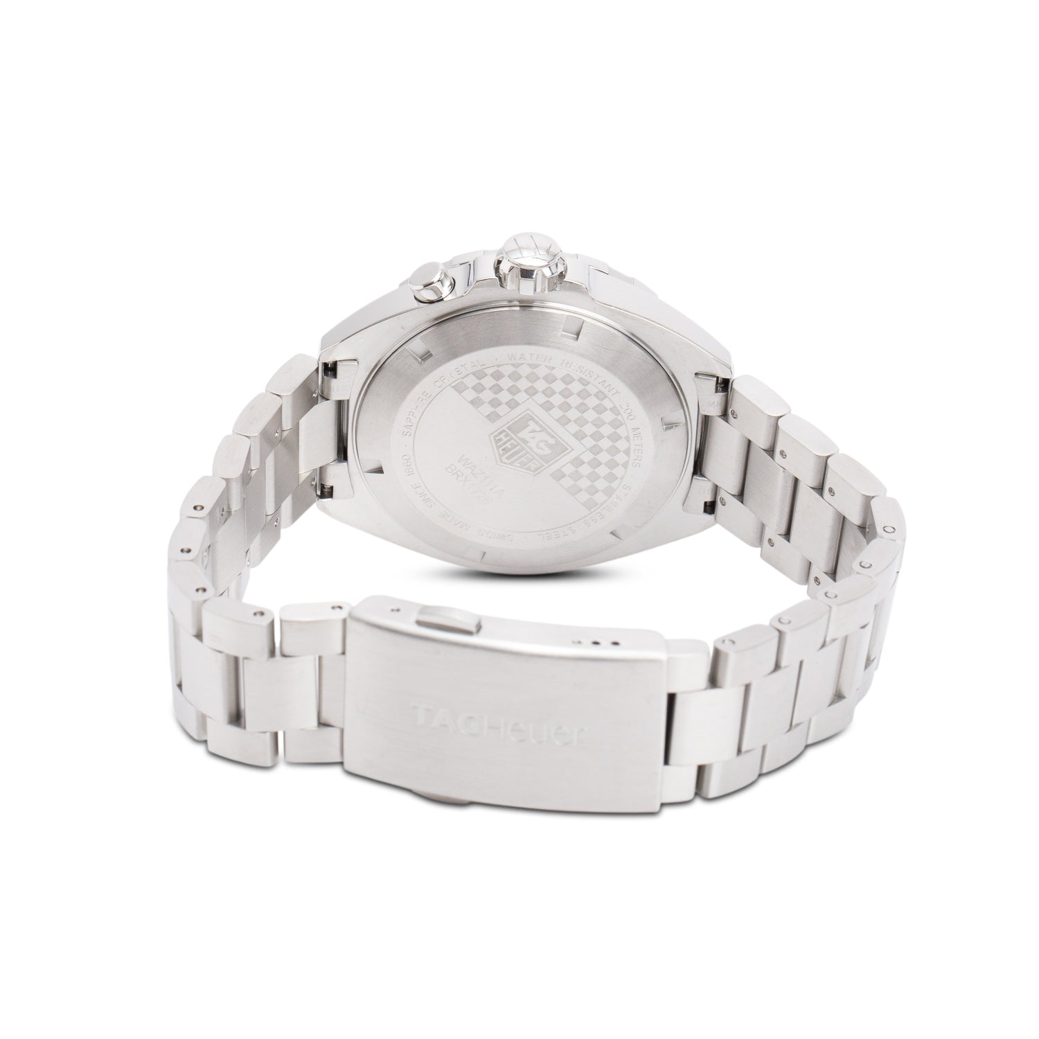Tag Heuer 2022 Stainless Steel Formula 1 Date 41 MM Quartz Watch Black Dial WAZ111A w/ Box & Papers