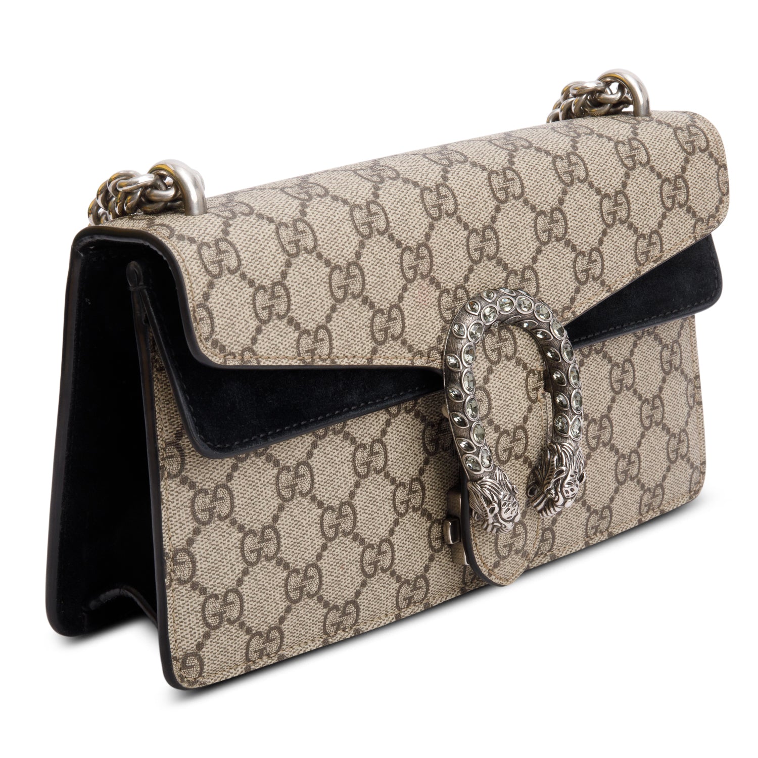 Gucci GG Supreme Small Dionysus Shoulder Bag w/ Box