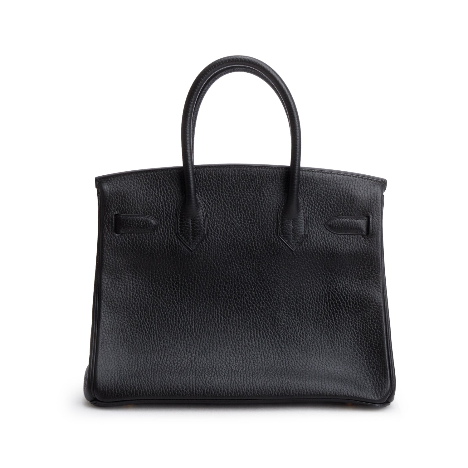 Hermes Vintage Noir Clemence Birkin 30