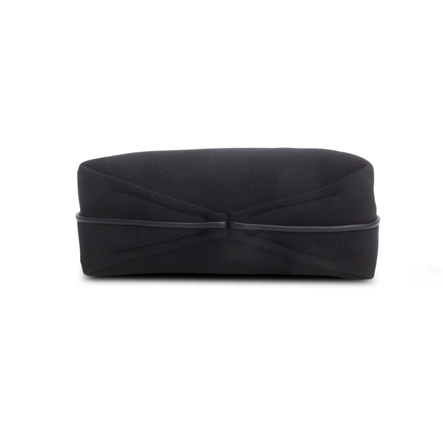 Alexander McQueen Black Neoprene Knuckle Clutch