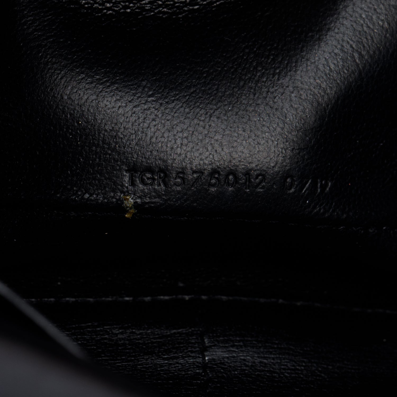 Saint Laurent Black Sulpice Leather Chain Wallet