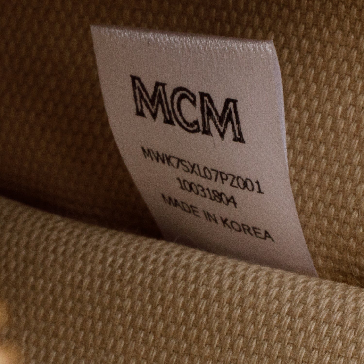 MCM Pink Visetos Rabbit Mini Backpack