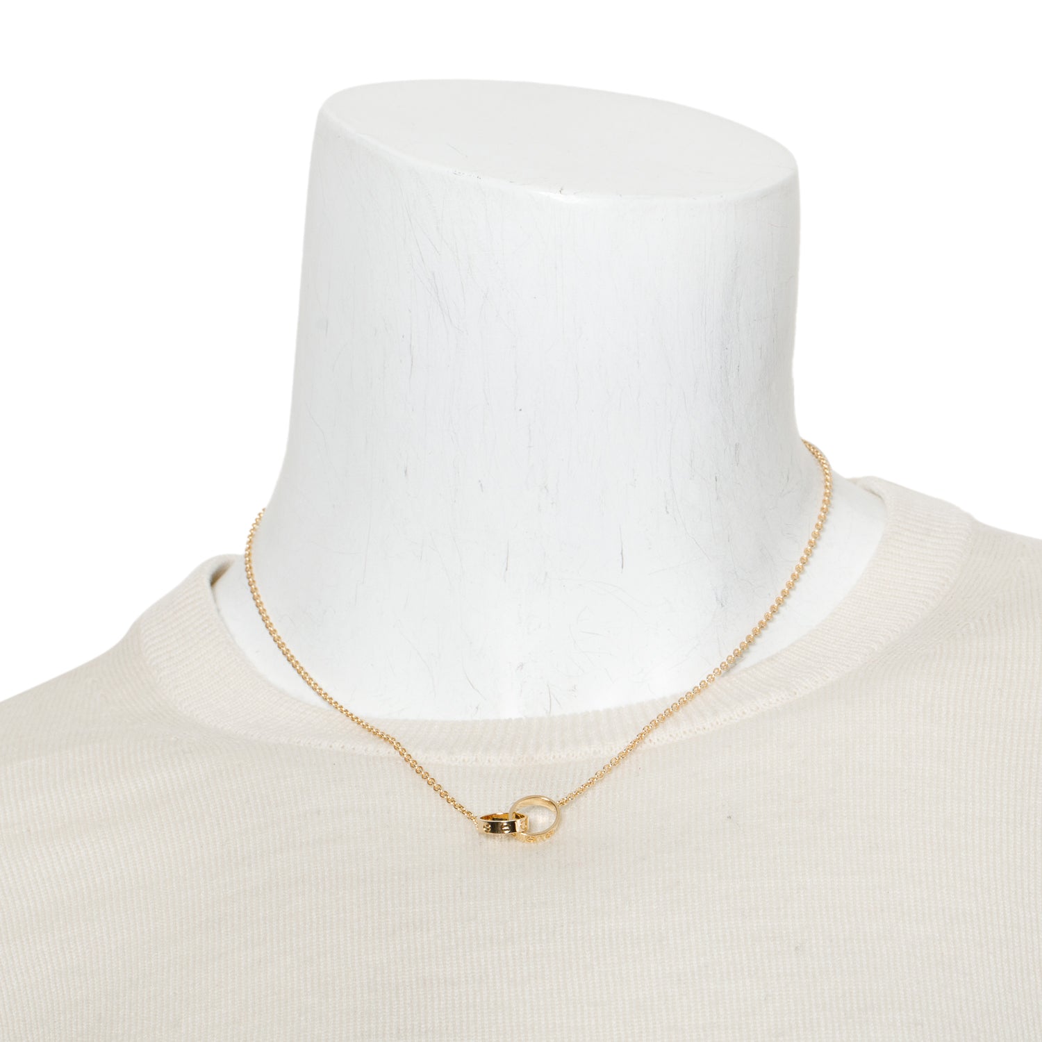 Cartier 2024 18k Yellow Gold Love Necklace w/ Box & Certificate