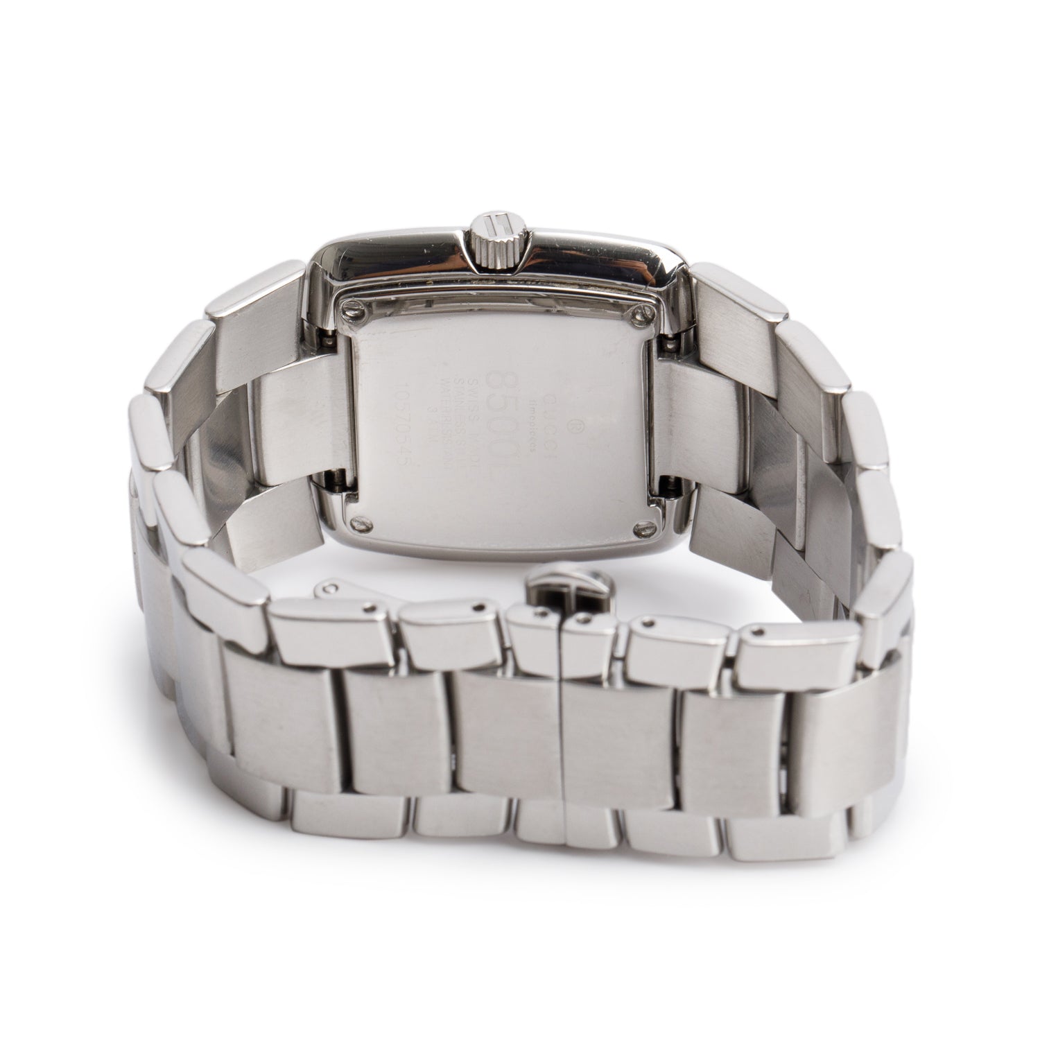 Gucci Stainless Steel 8500 Series 29 MM Watch Silver Dial