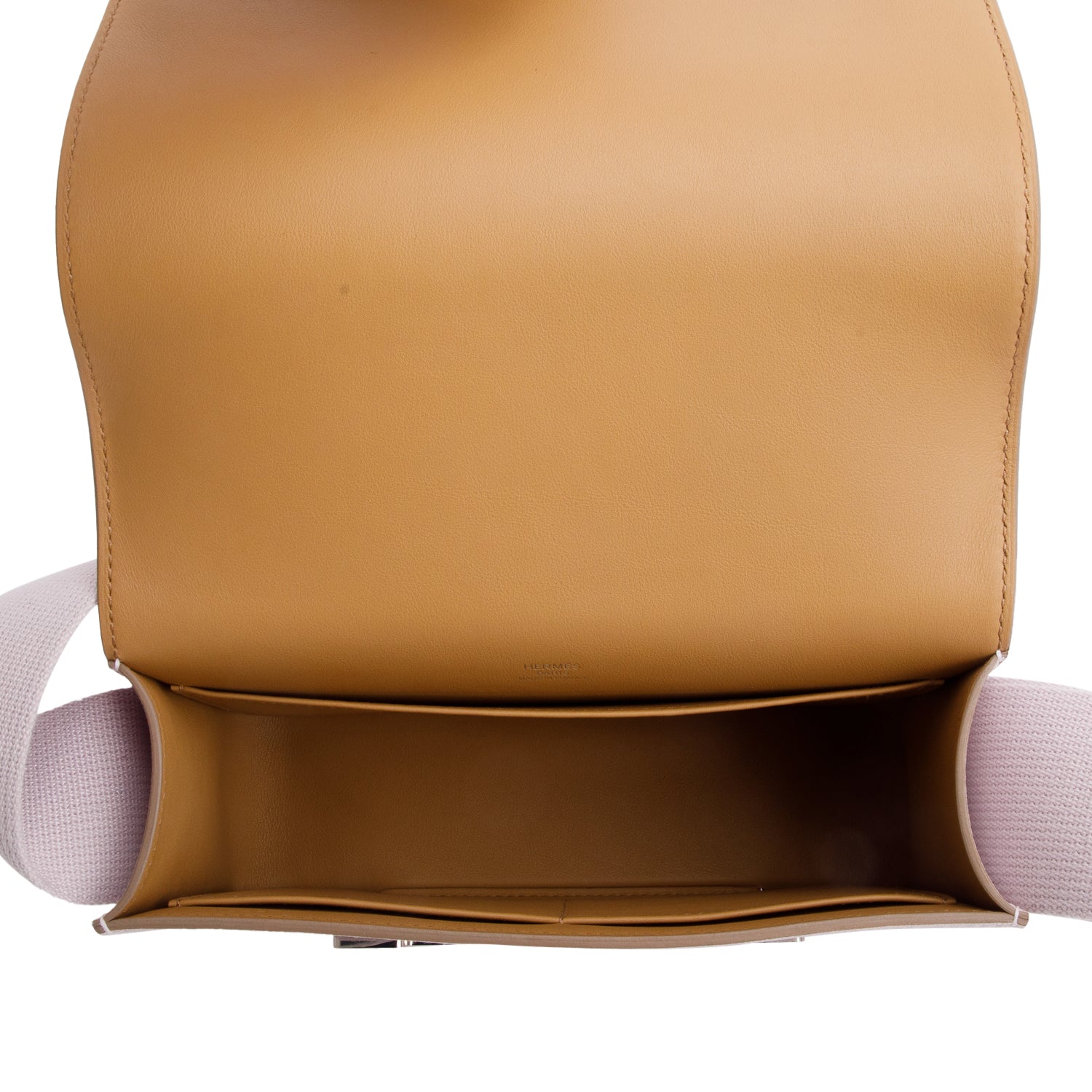 Hermes 2023 Mauve Pale Kraft Verso Evercolor Geta