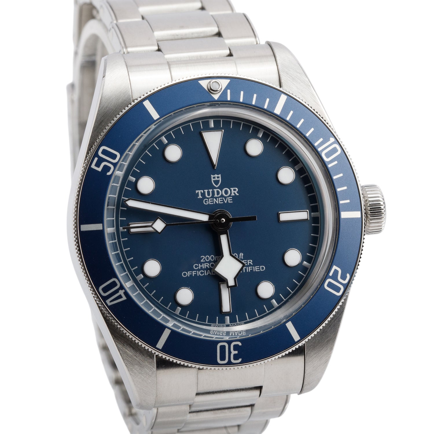 Tudor 2021 Stainless Steel Black Bay 58 39 MM Automatic Watch 79030B w/ Box & Papers