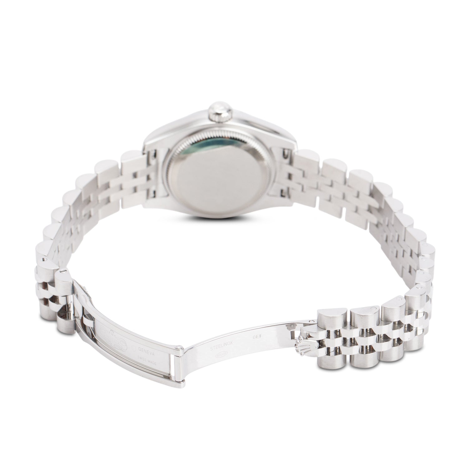 Rolex Stainless Steel 26 MM Lady-Datejust Automatic Watch Blue Dial 179160 w/ Box & Papers