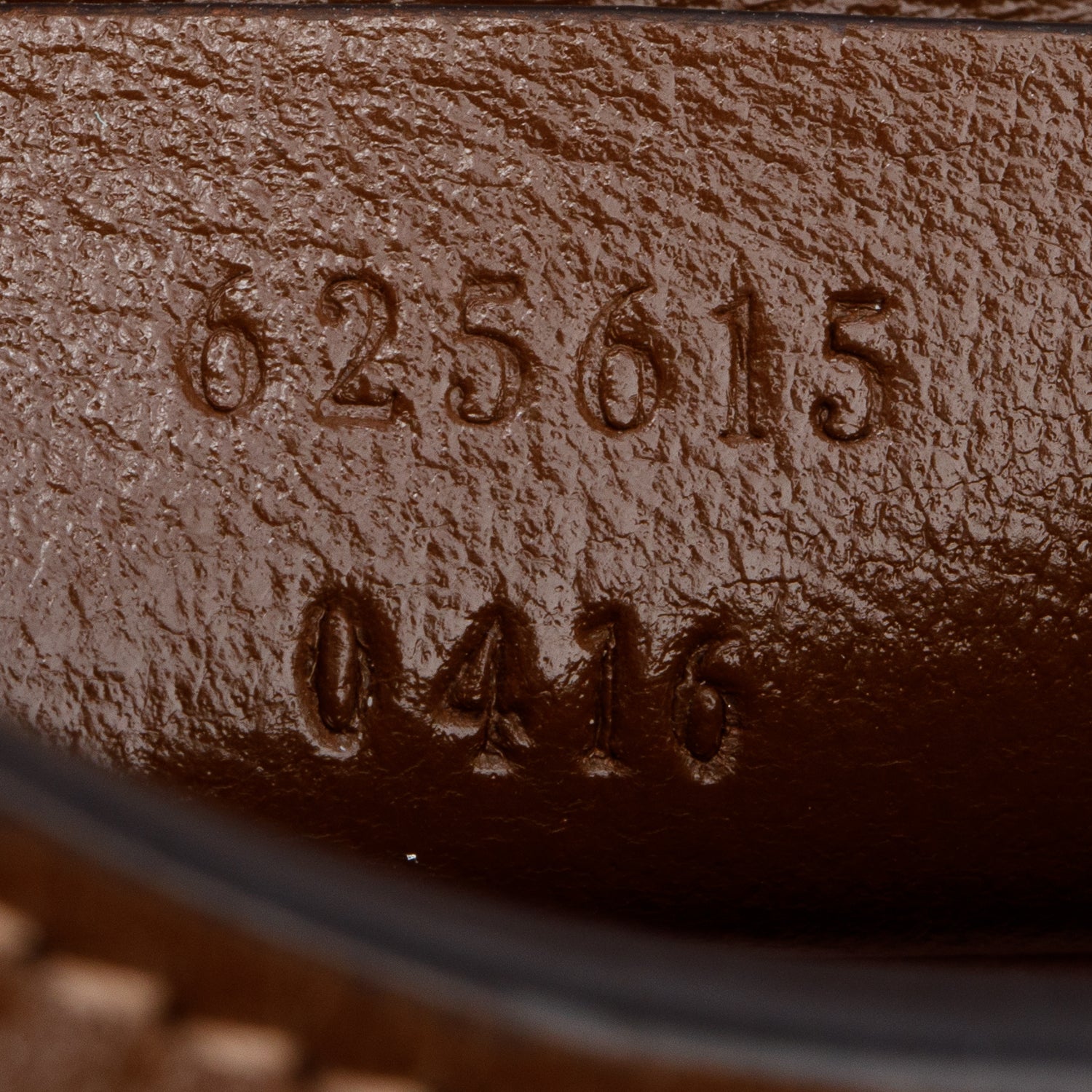 Gucci GG Supreme Brown Leather Trim Mini Horsebit 1955 Crossbody Bag w/ Box