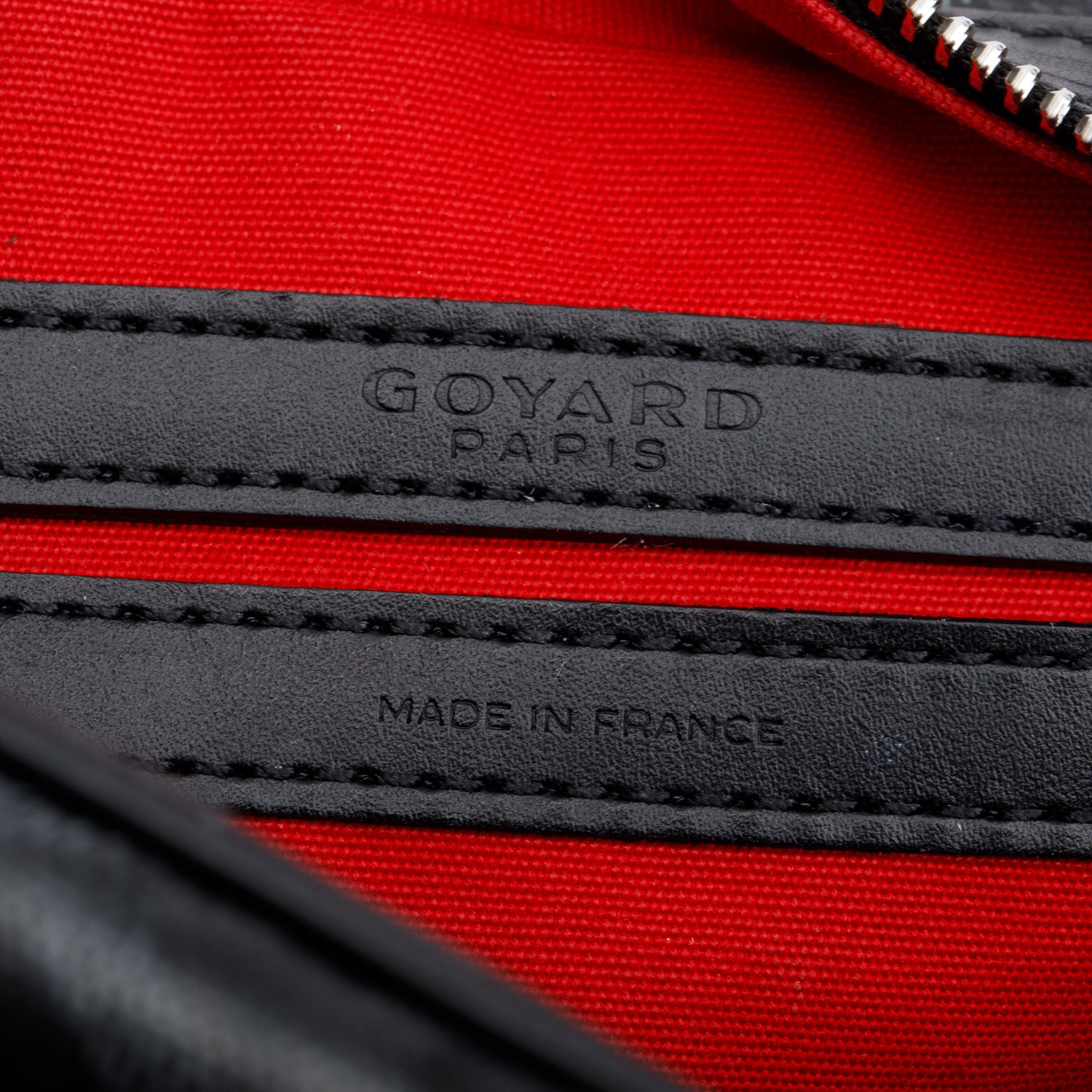 Goyard 2022 Black Goyardine Sac Capvert