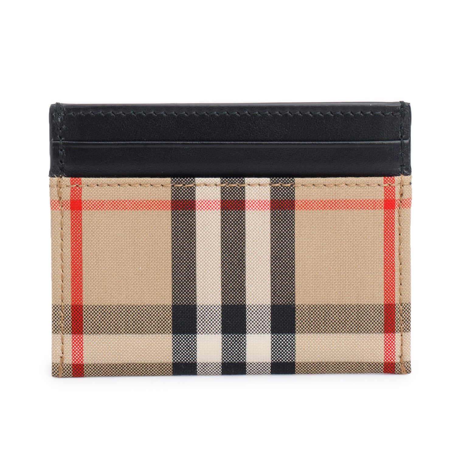Burberry Archive Beige Check Sandon Card Holder