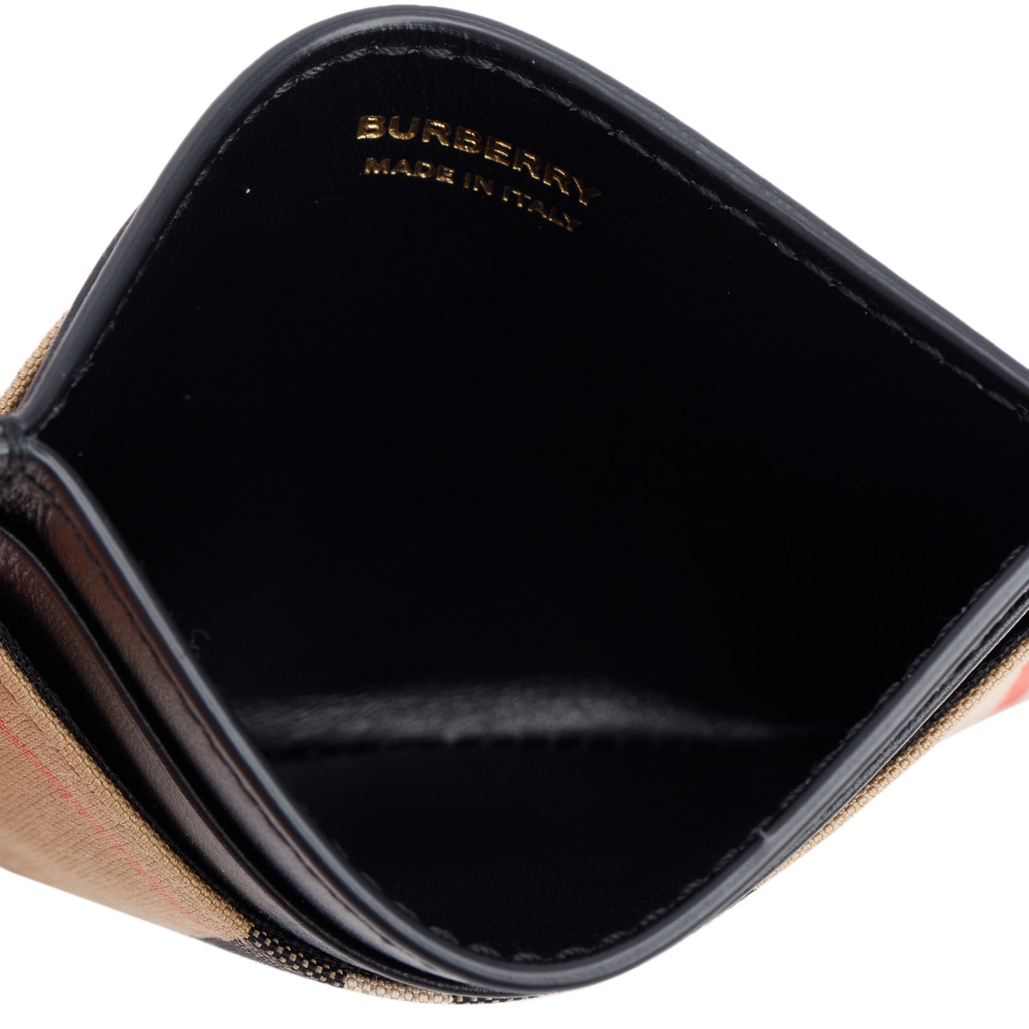 Burberry Archive Beige Check Sandon Card Holder