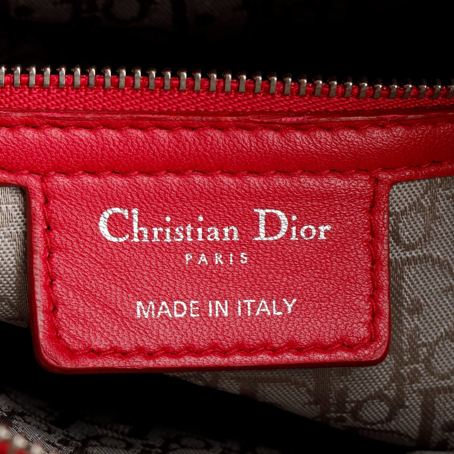 Christian Dior Pink Cannage Leather Large Lady Dior Bag w/ Strap