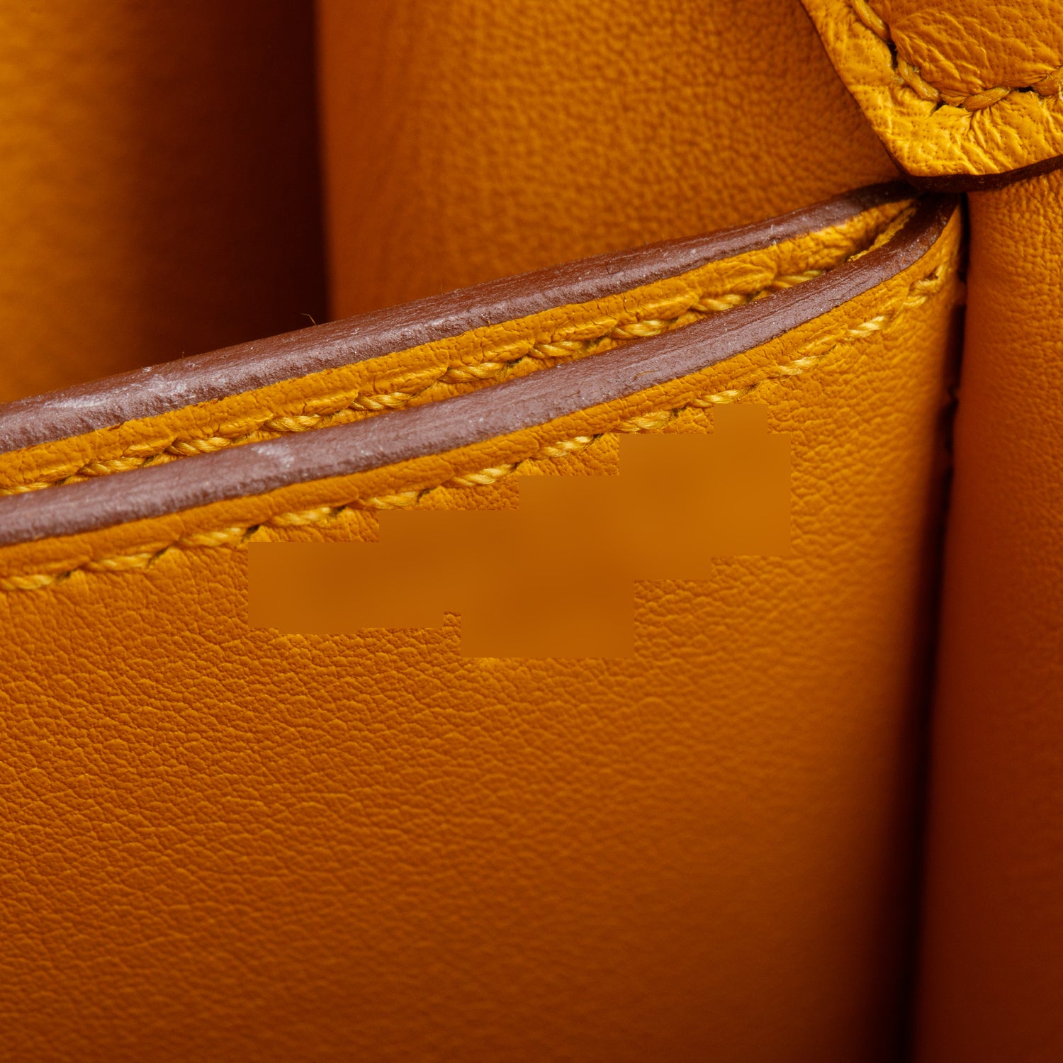 Hermes 2021 Jaune Ambre Veau Swift Roulis Mini w/ Box & Receipt