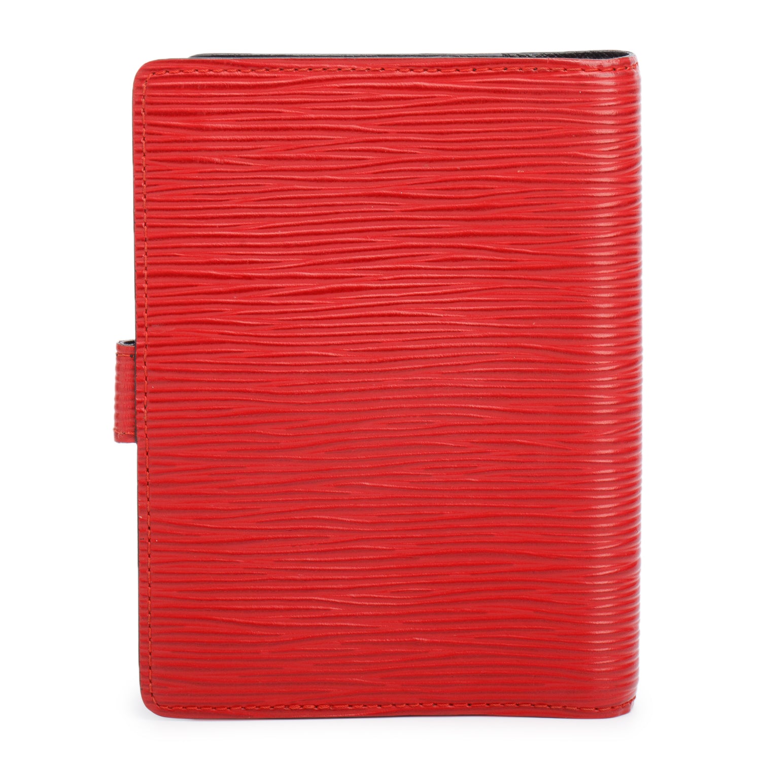 Louis Vuitton Red Epi Leather Epi Small Ring Agenda Cover