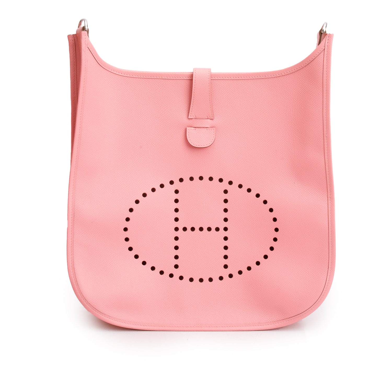 Hermes Rose Confetti Epsom Evelyne III 29 Bag w/ Box