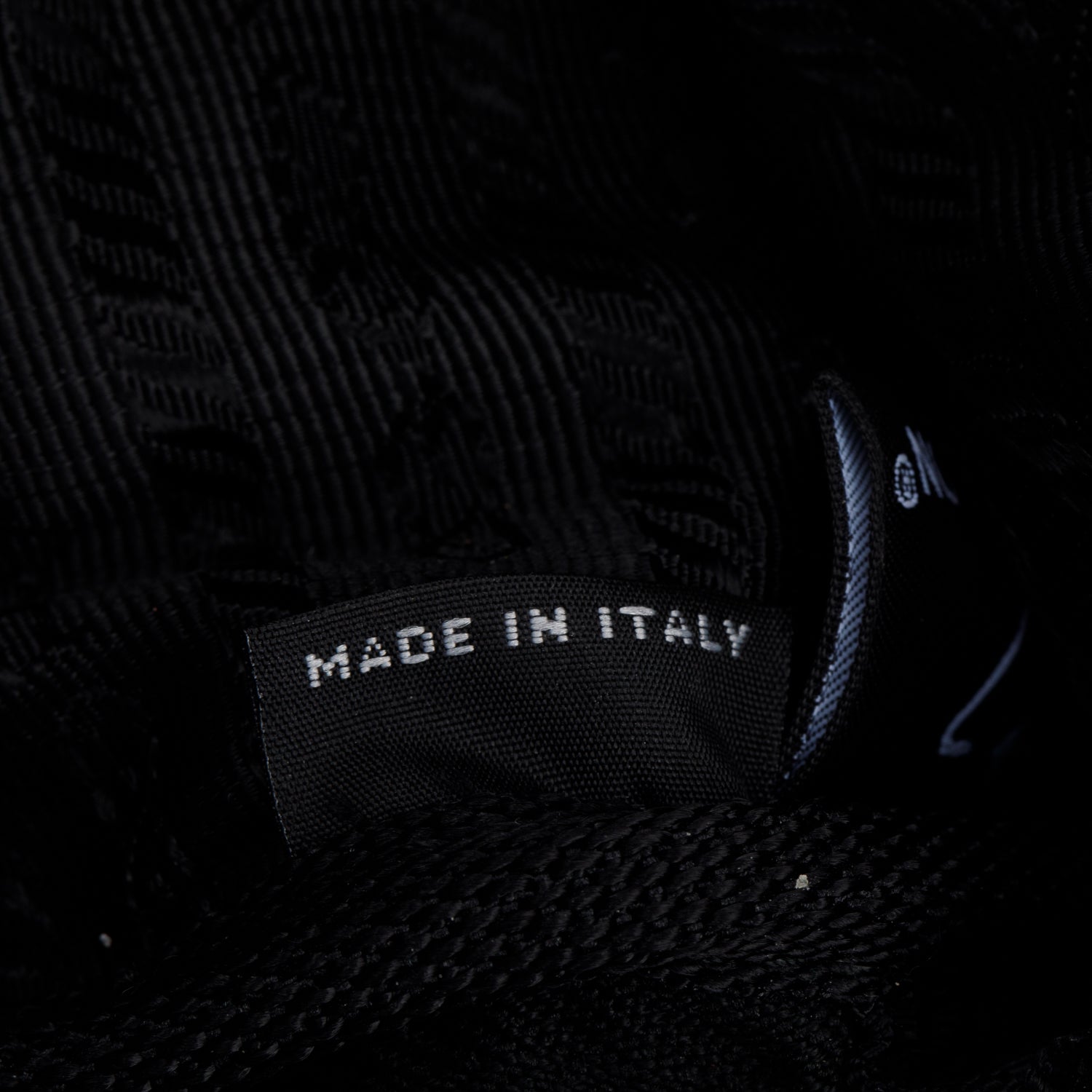 Prada Black Re-Nylon Saffiano Mini Pocket Single Snap Buckle Messenger Bag w/ Box