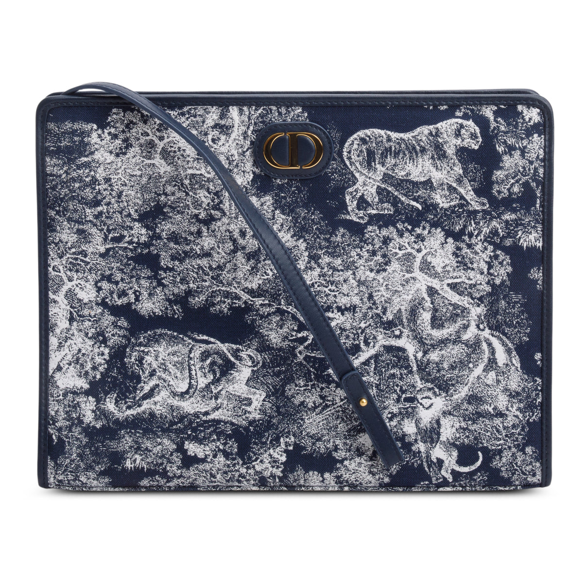 Christian Dior 2024 Blue Toile de Jouy Reverse Jacquard Dea 30
