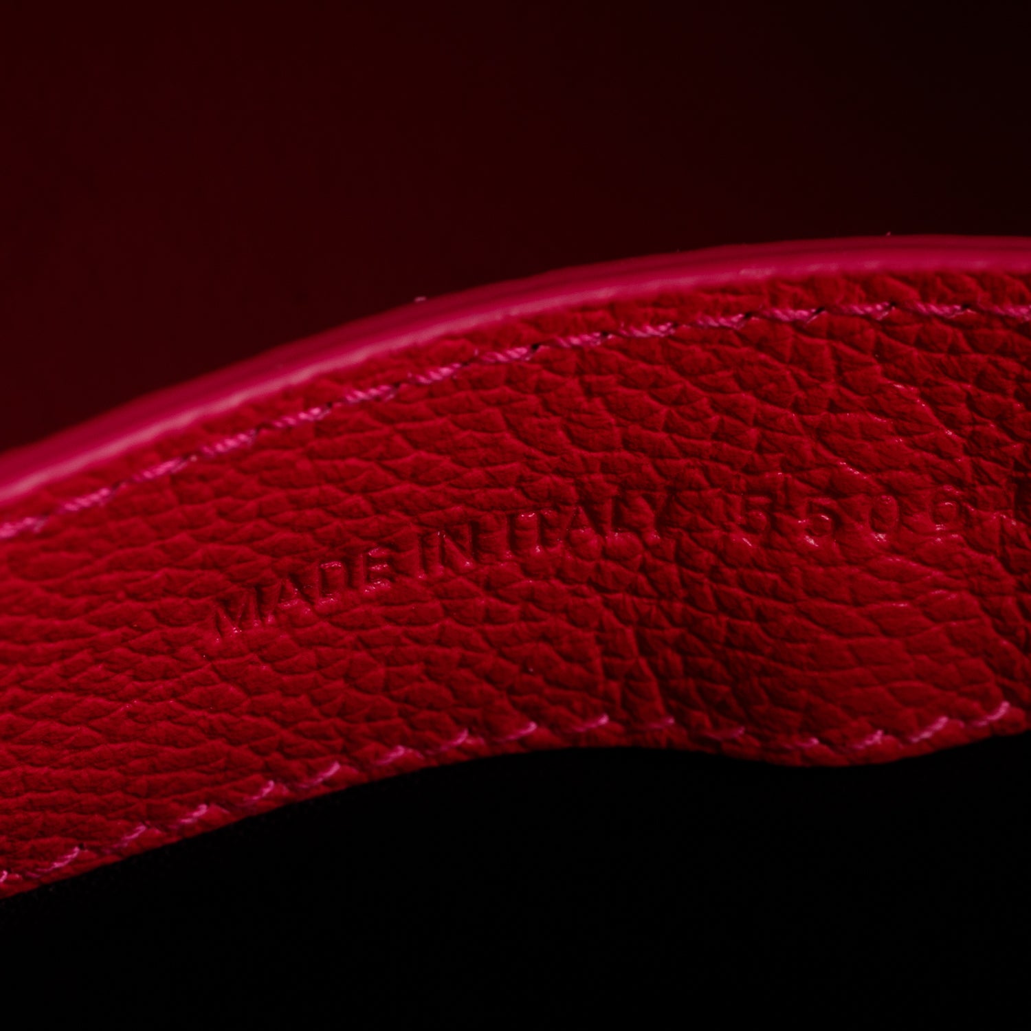 Balenciaga Pink Signature Grained Calfskin Logo S Ville Top Handle Bag w/ Strap