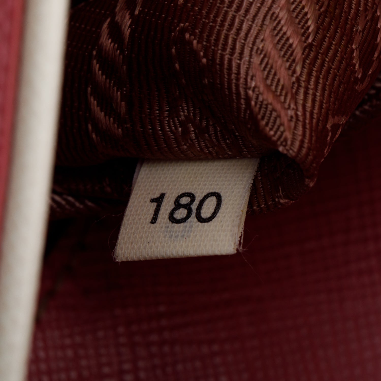 Prada Pink Perforated Saffiano Leather Fori Baguette Bag