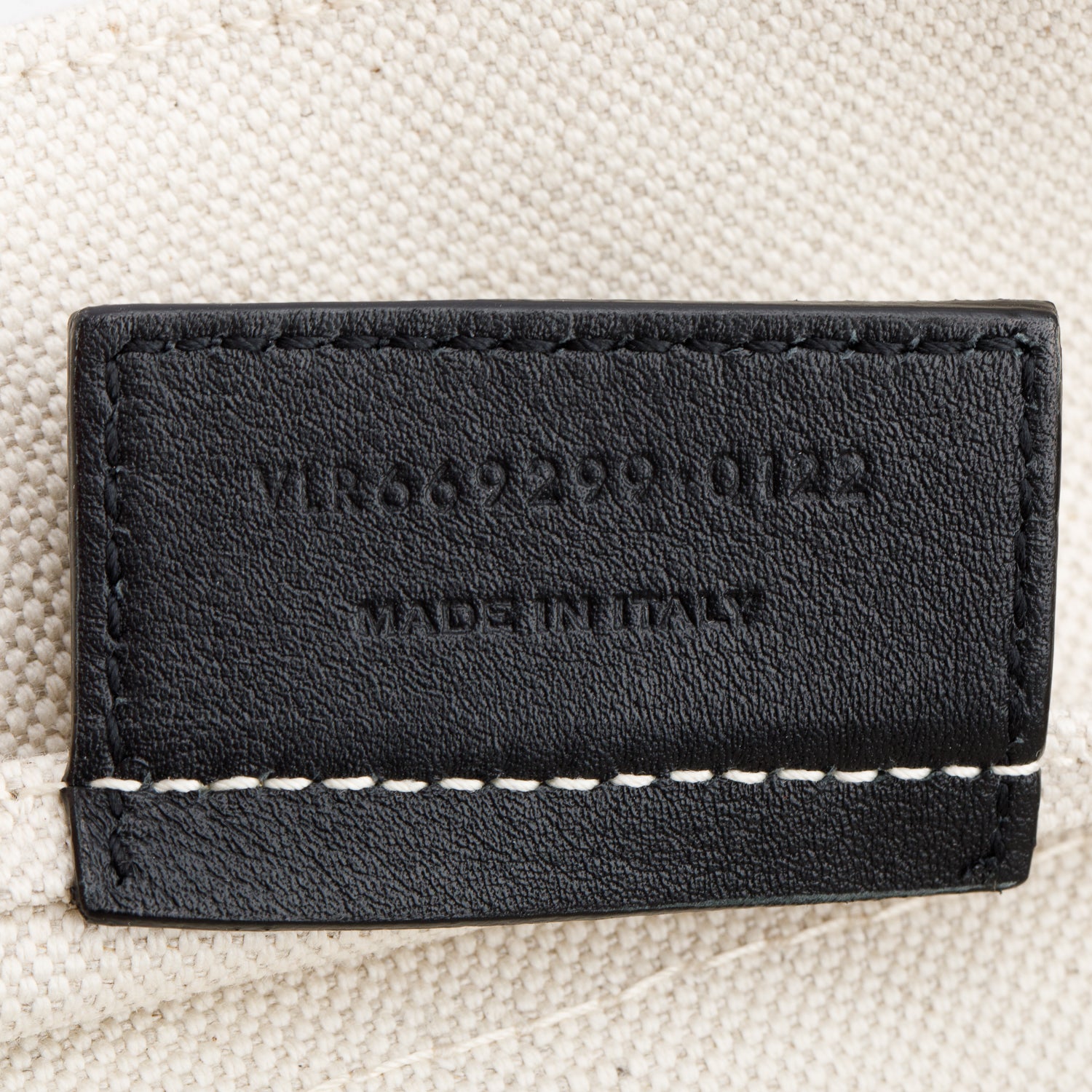 Saint Laurent 2022 Beige Linen Rive Gauche Bucket Bag w/ Pouch