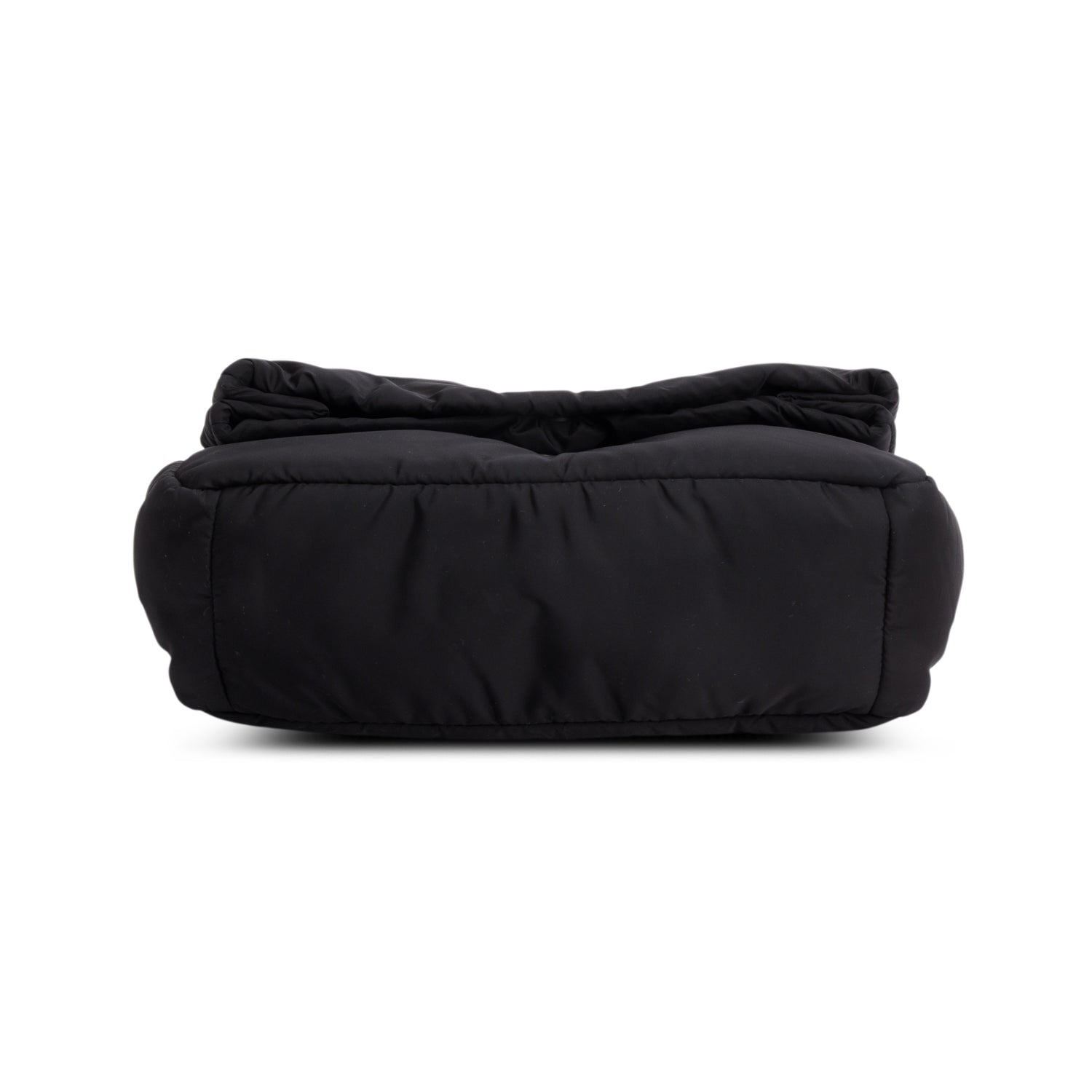 Balenciaga Black Nylon Mini Monaco BB Shoulder Bag