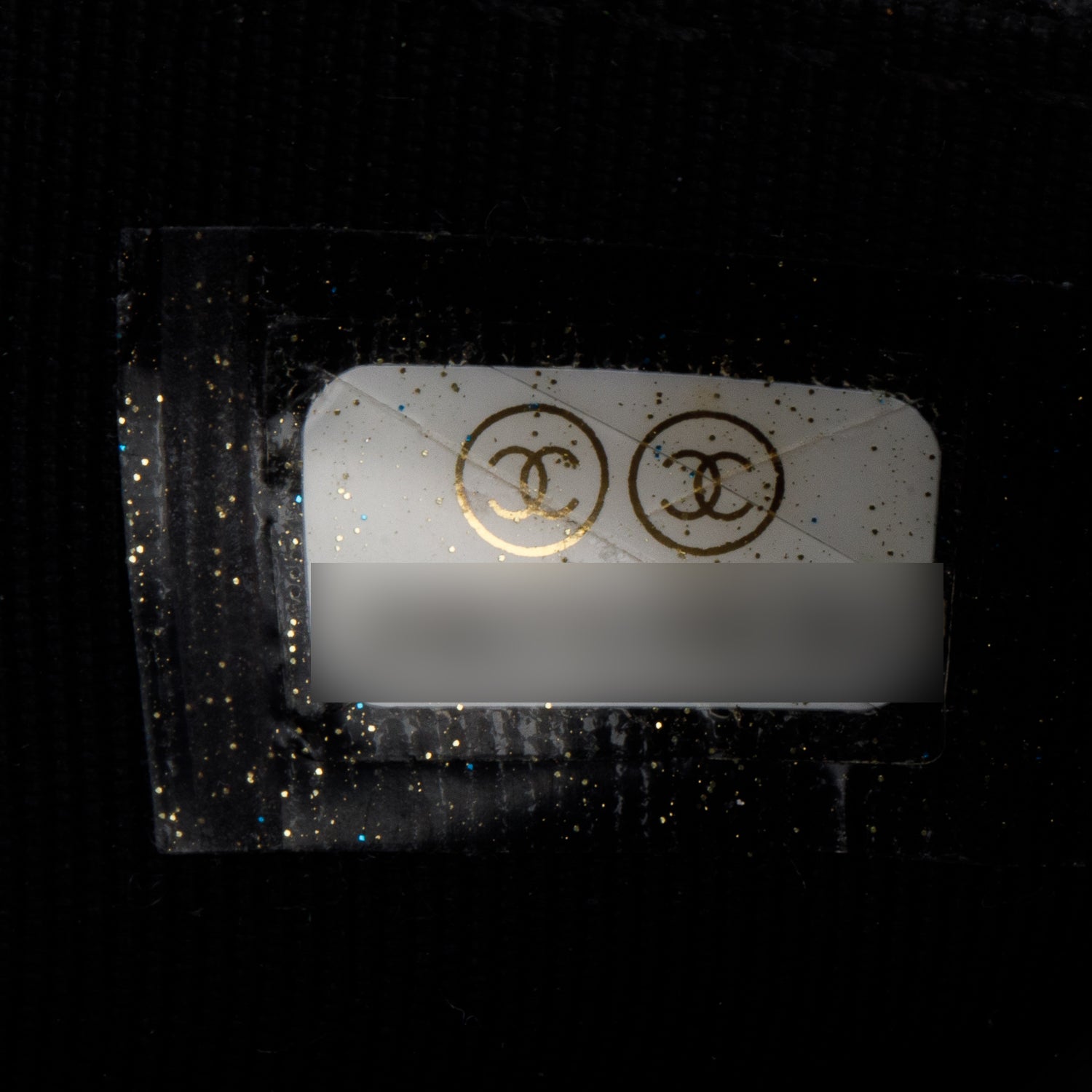 Chanel Black Quilted Caviar Leather Classic Wallet on Chain w/ Authenticity Card