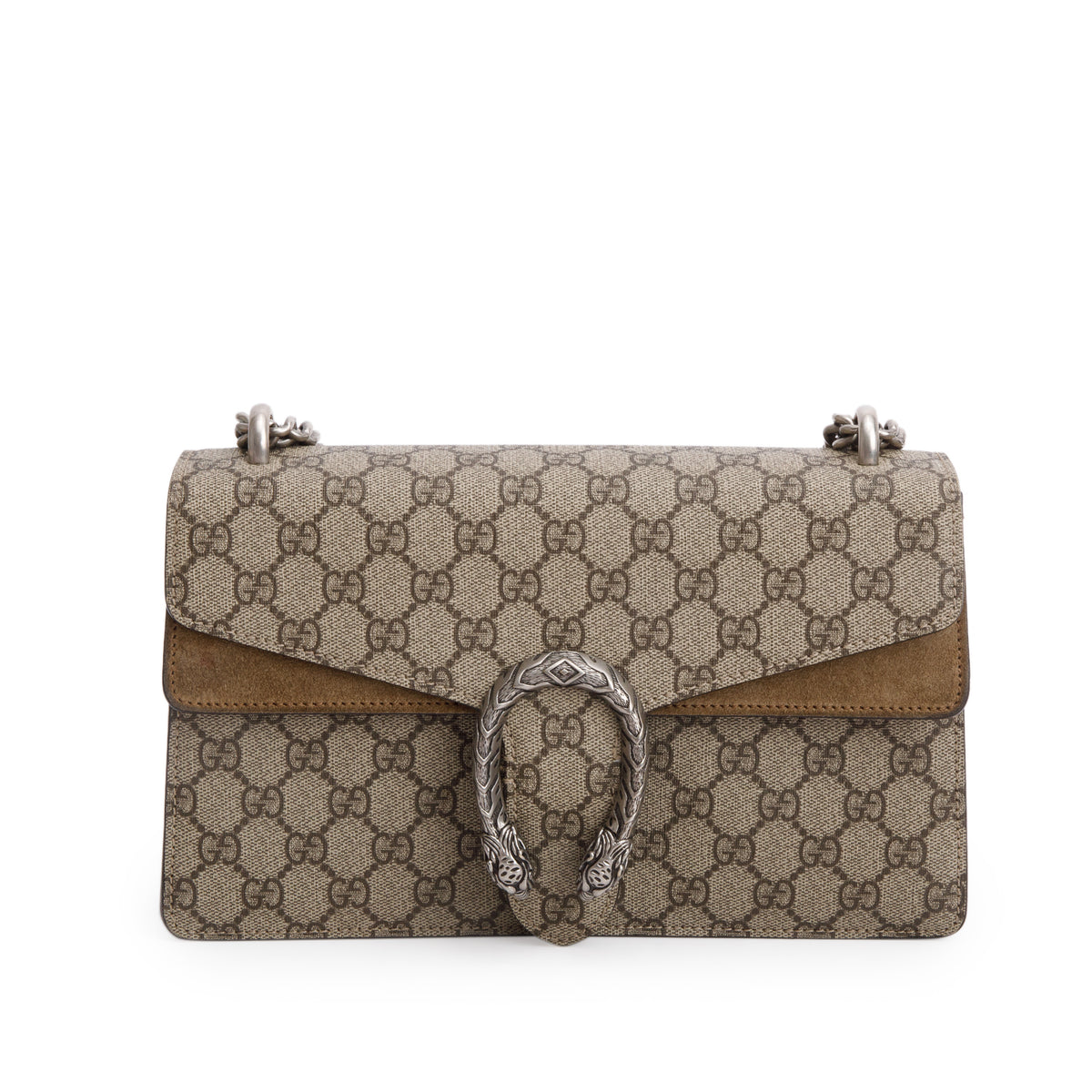 Gucci GG Supreme Monogram Medium Dionysus Shoulder Bag