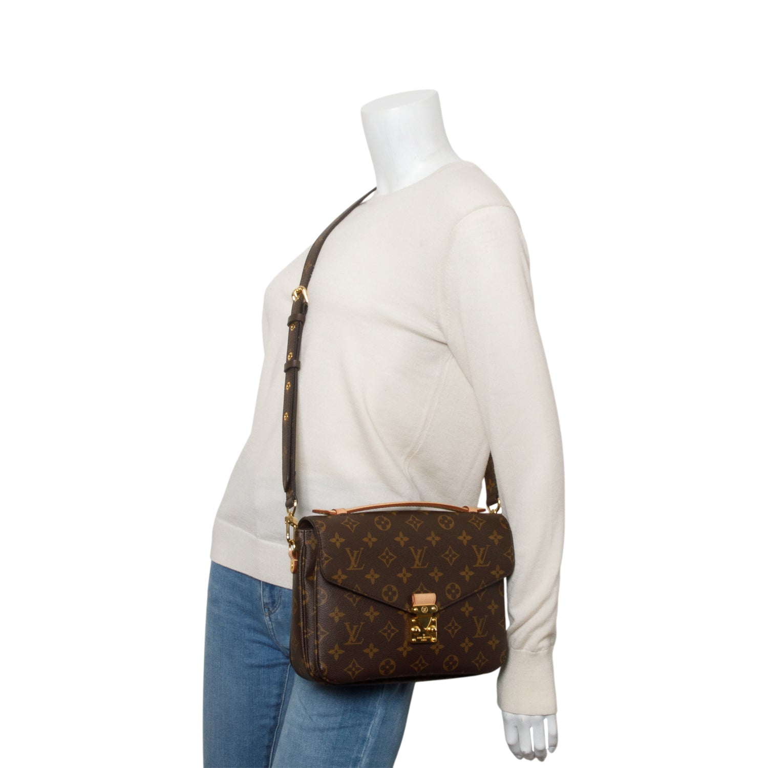 Louis Vuitton Monogram Pochette Metis w/ Strap